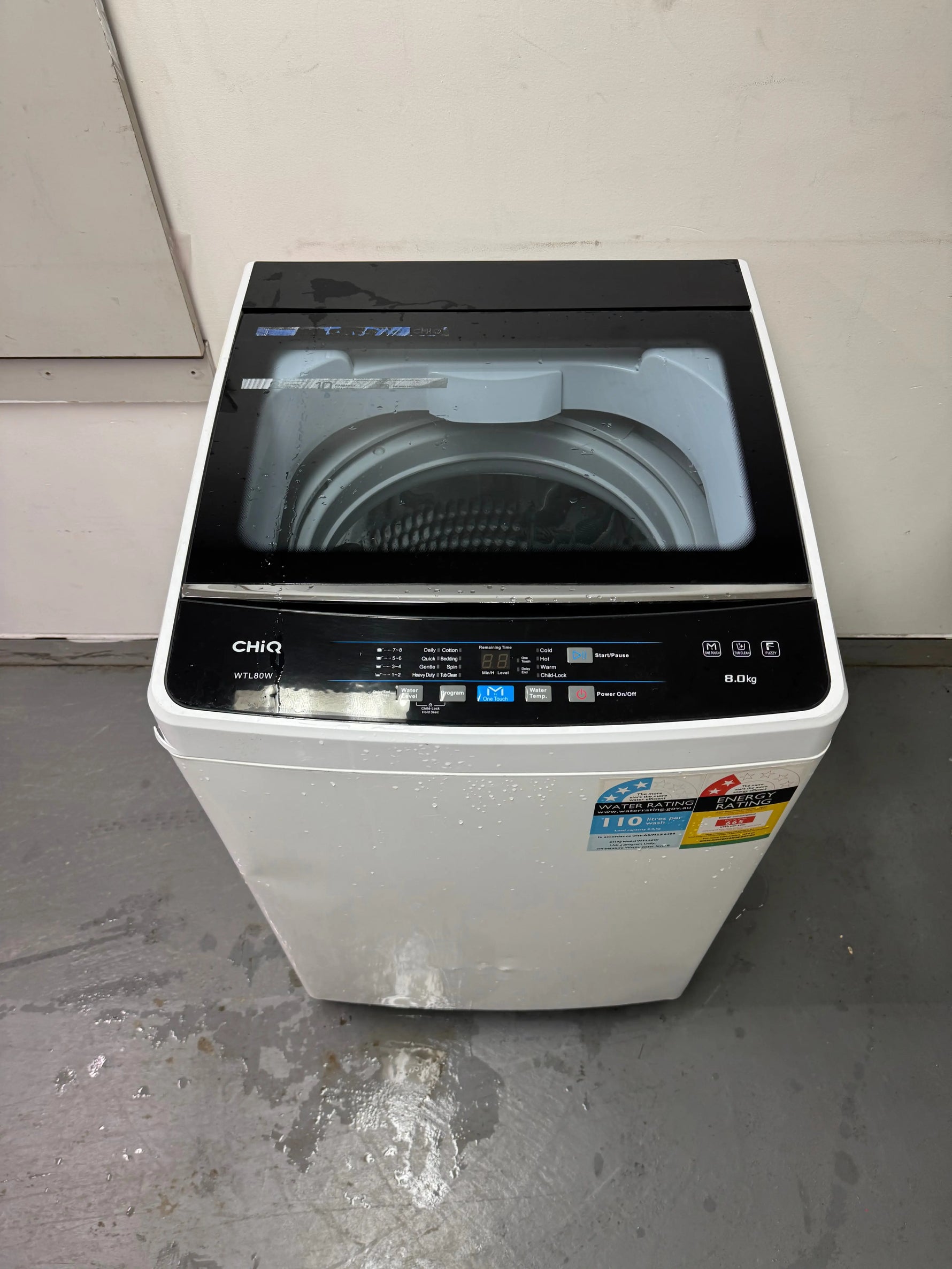 Refurbished CHIQ 8kg Top Load Washing Machine | SYDNEY