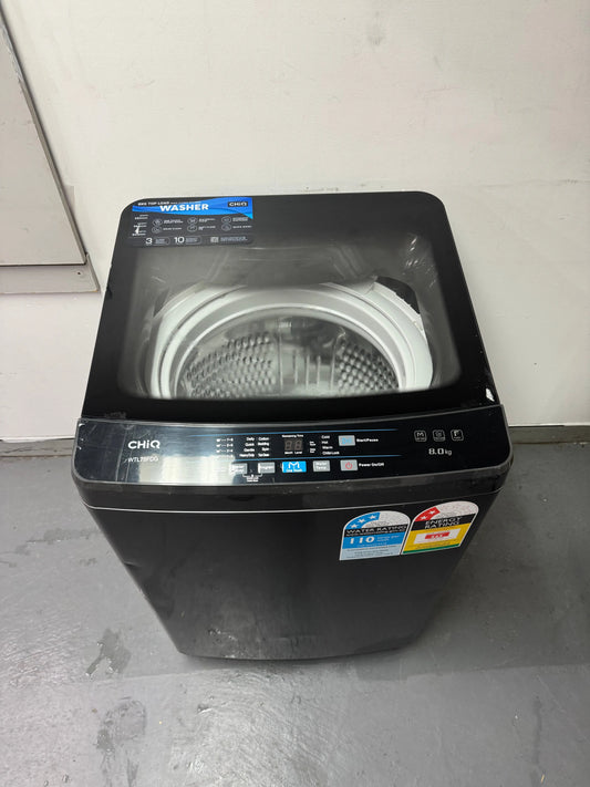 Refurbished CHIQ 8kg Top Loader Washing Machine | SYDNEY