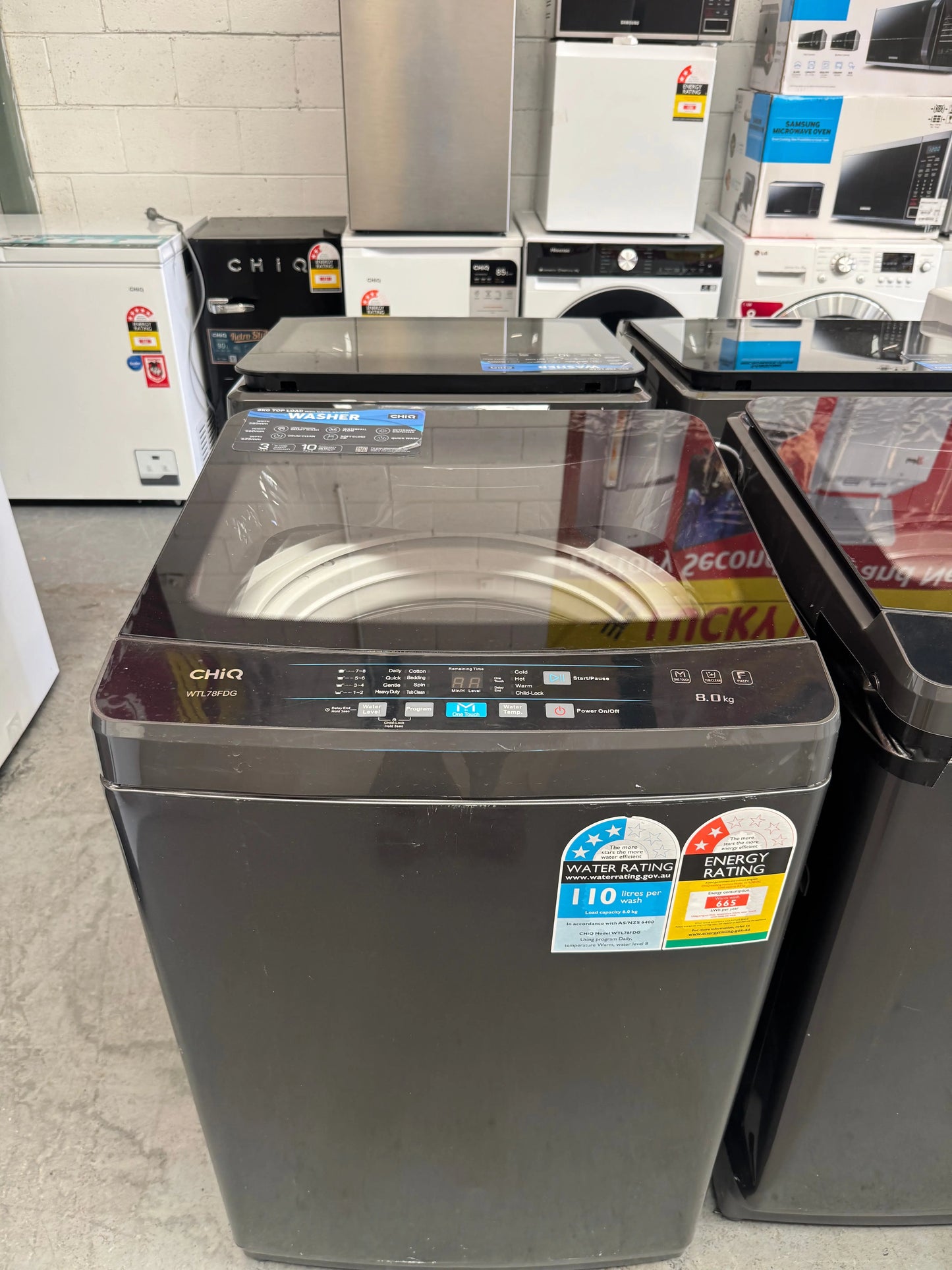 Refurbished CHIQ Washing Machine 8KG | SYDNEY