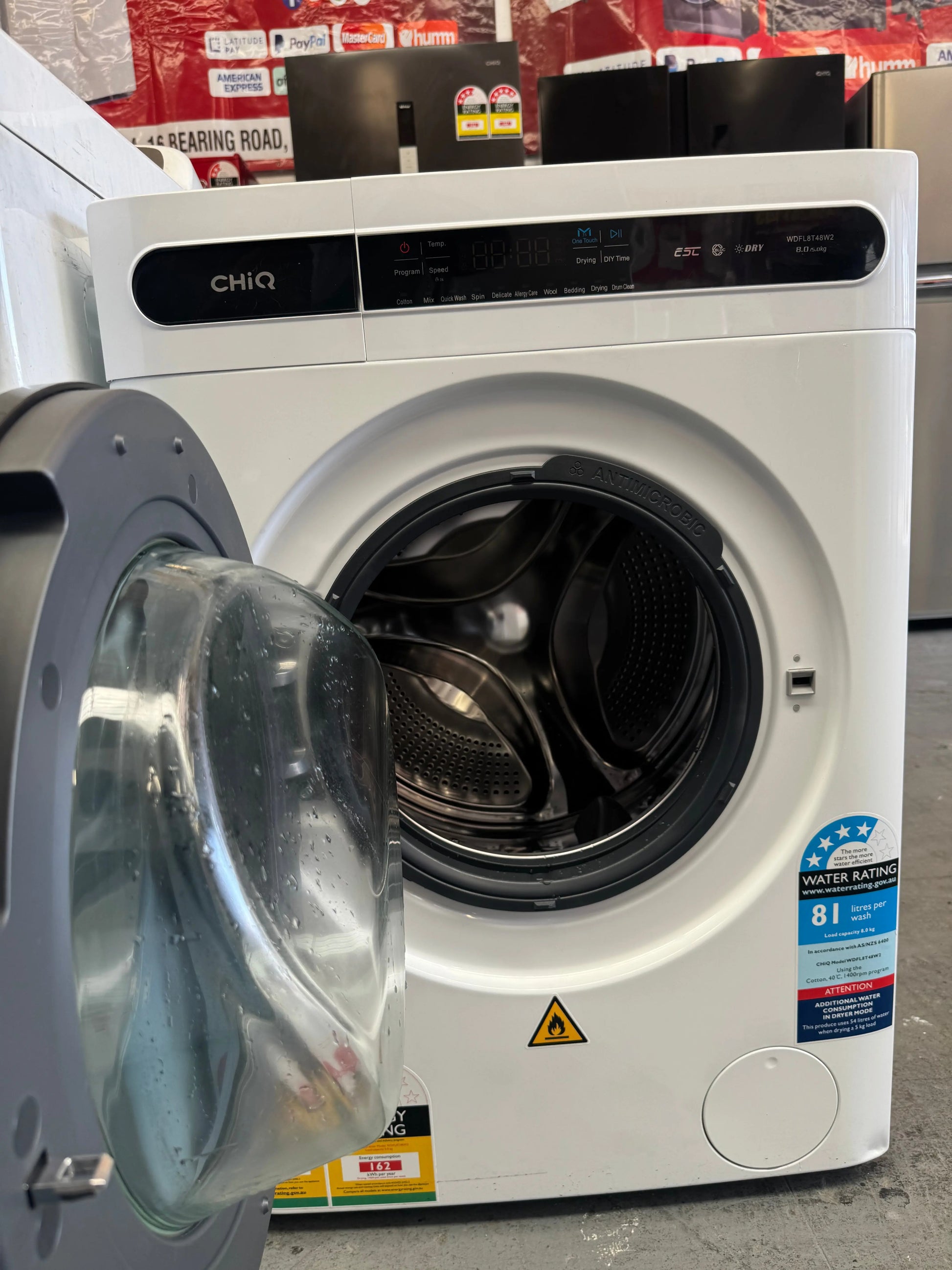 Refurbished CHIQ Washing Machine only 8 KG | SYDNEY