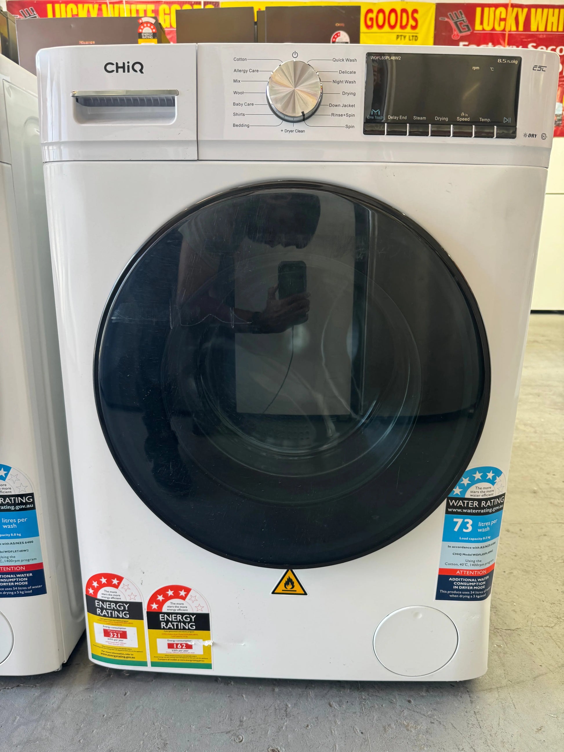 Refurbished CHIQ Washing Machine only 8.5 KG | SYDNEY