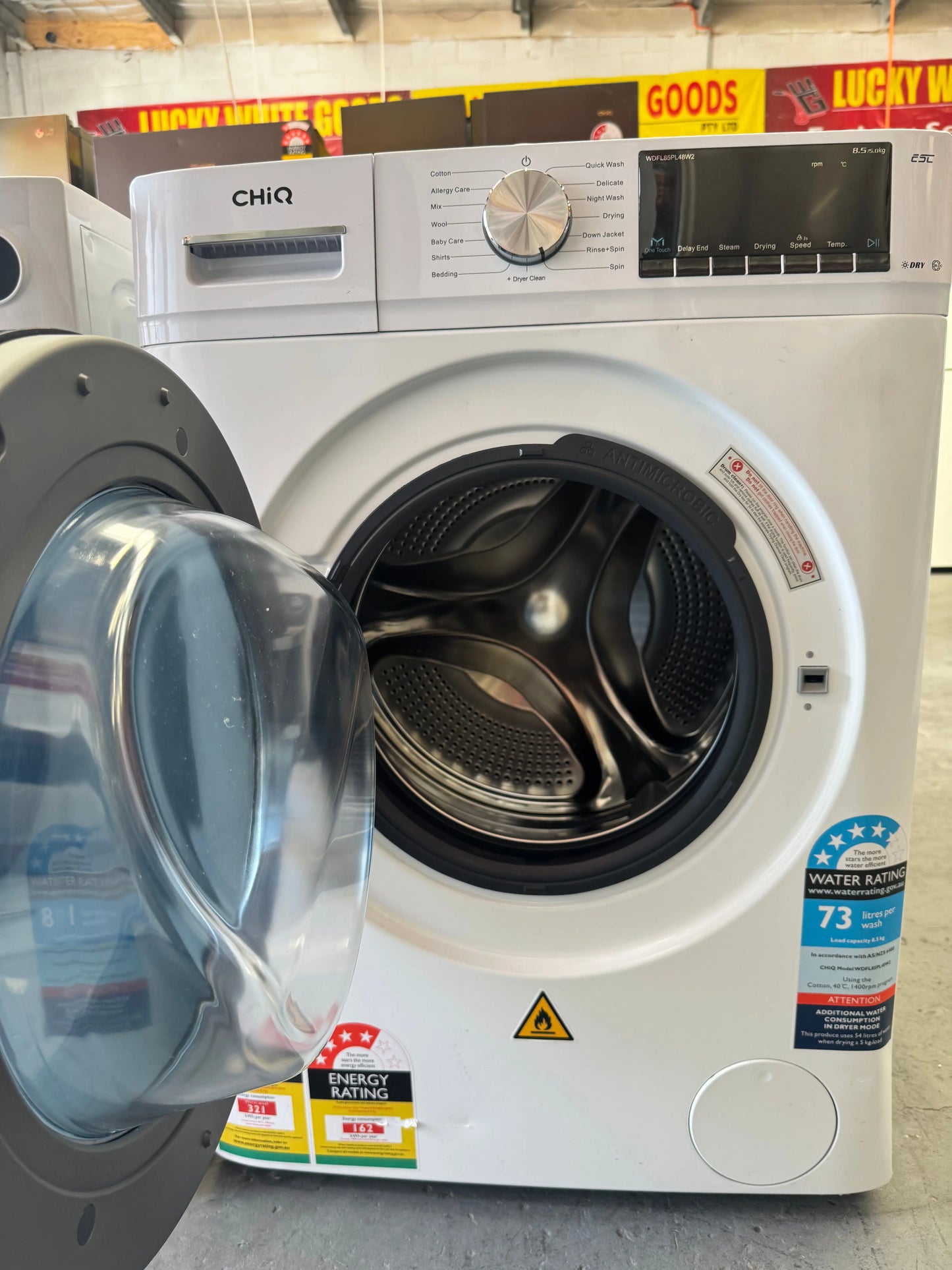 Refurbished CHIQ Washing Machine only 8.5 KG | SYDNEY