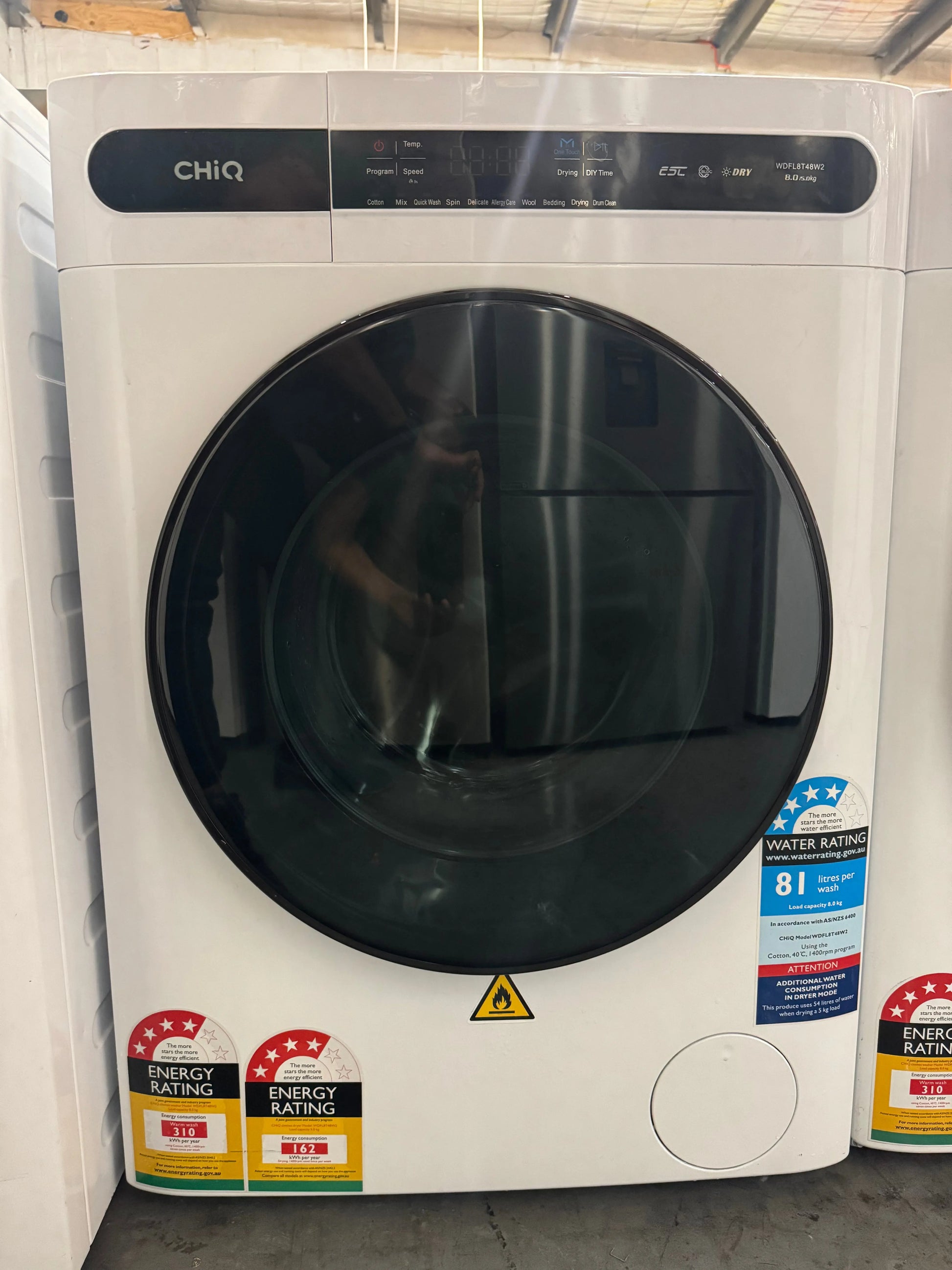 Refurbished CHIQ Washing Machine only 8KG | SYDNEY