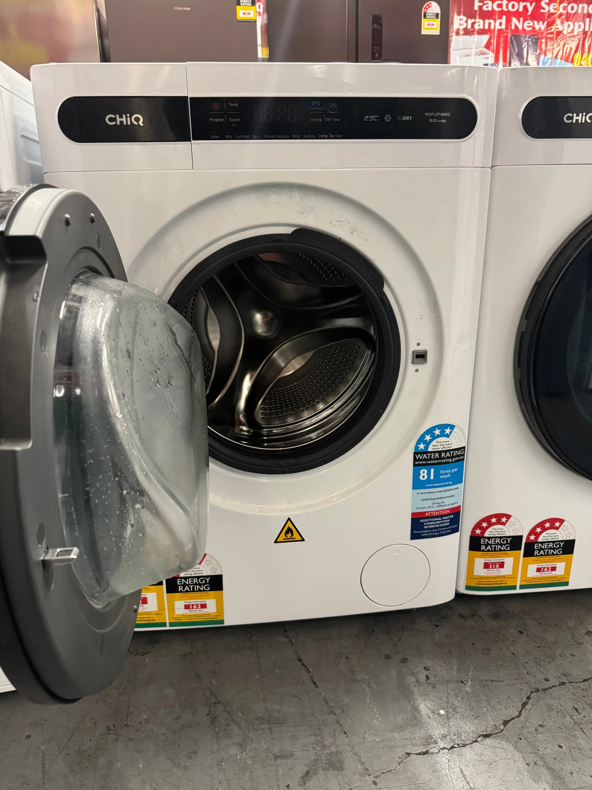 Refurbished CHIQ Washing Machine only 8KG | SYDNEY