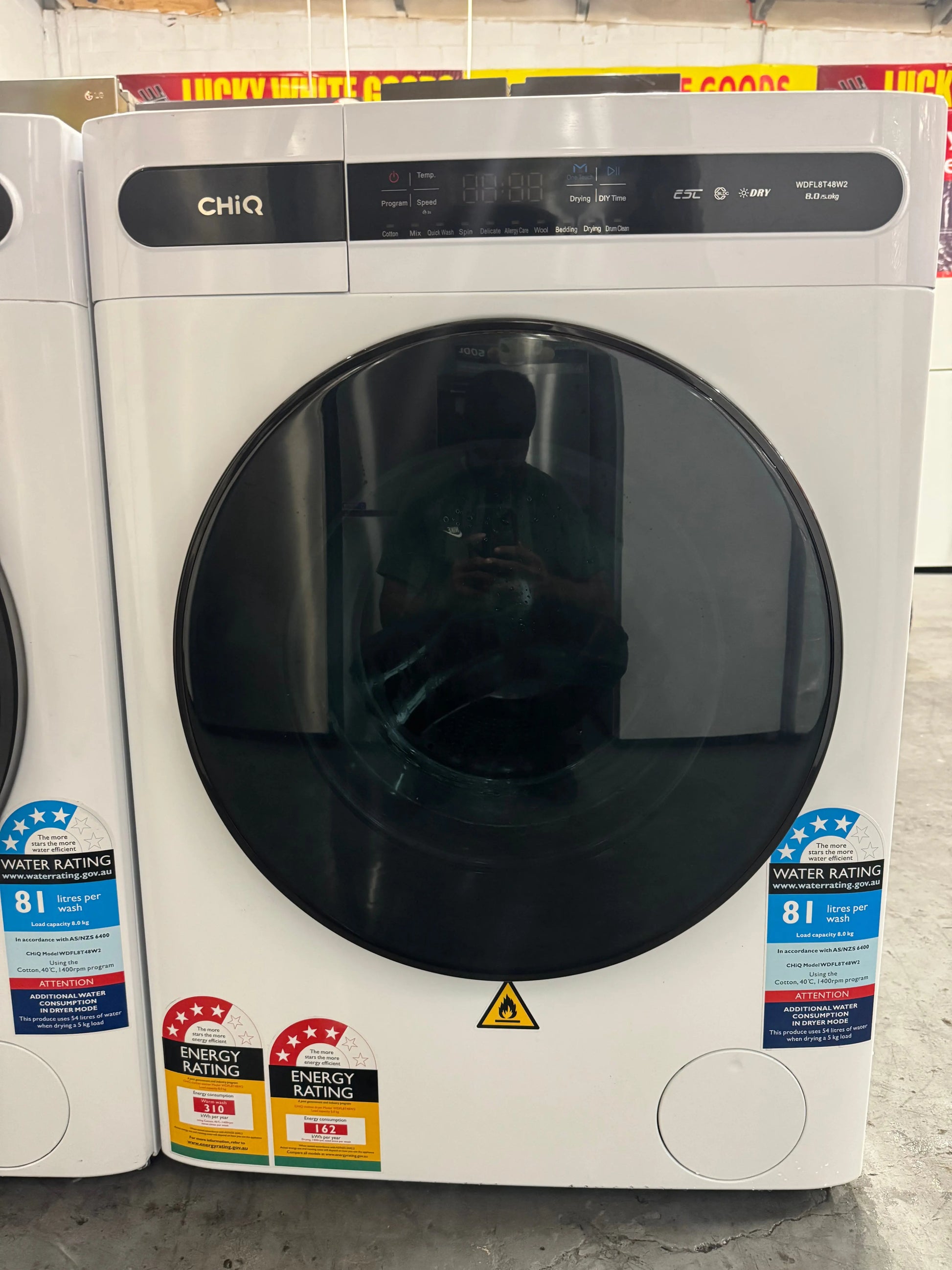 Refurbished CHIQ Washing Machine only 8KG | SYDNEY