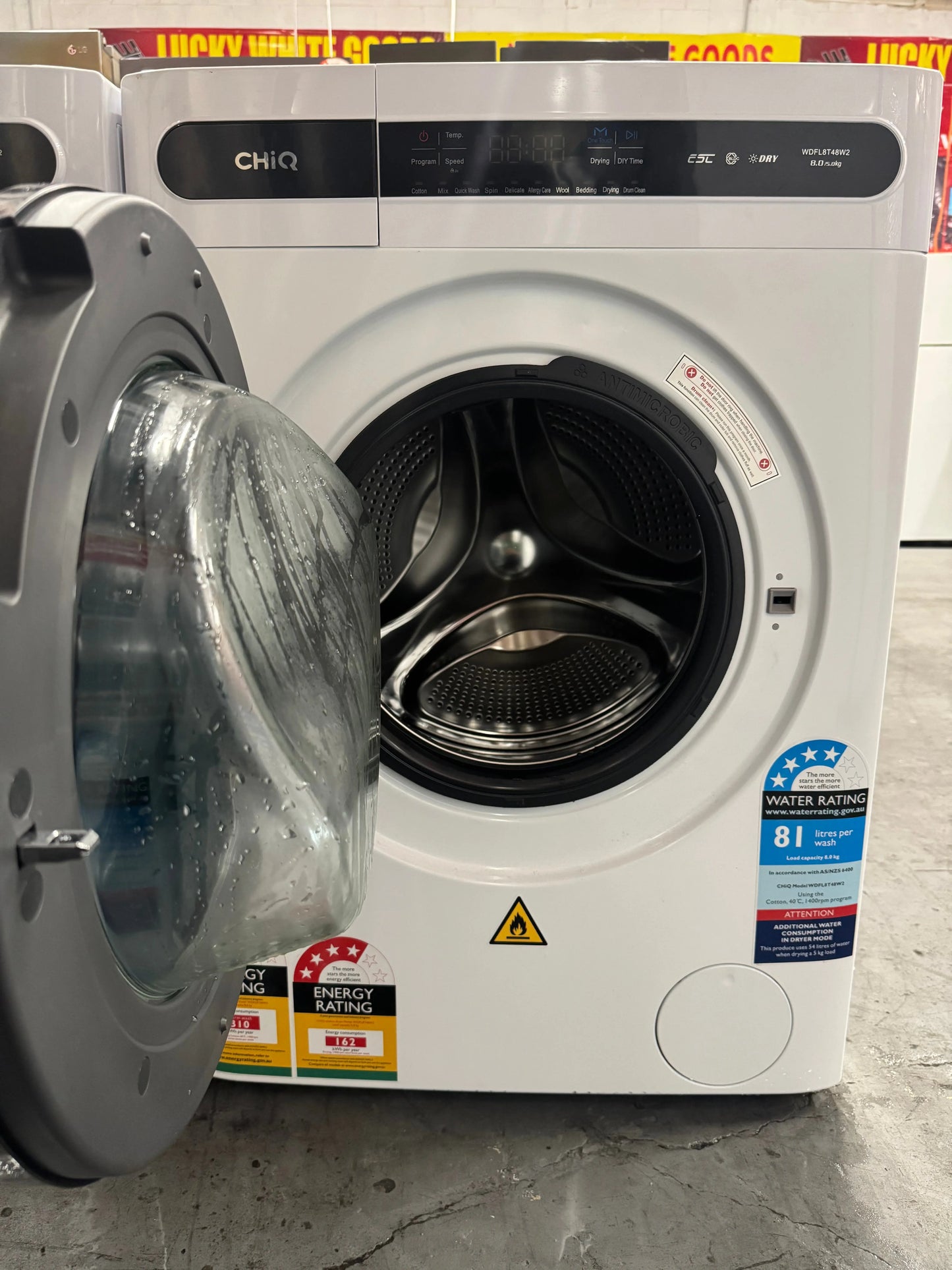 Refurbished CHIQ Washing Machine only 8KG | SYDNEY