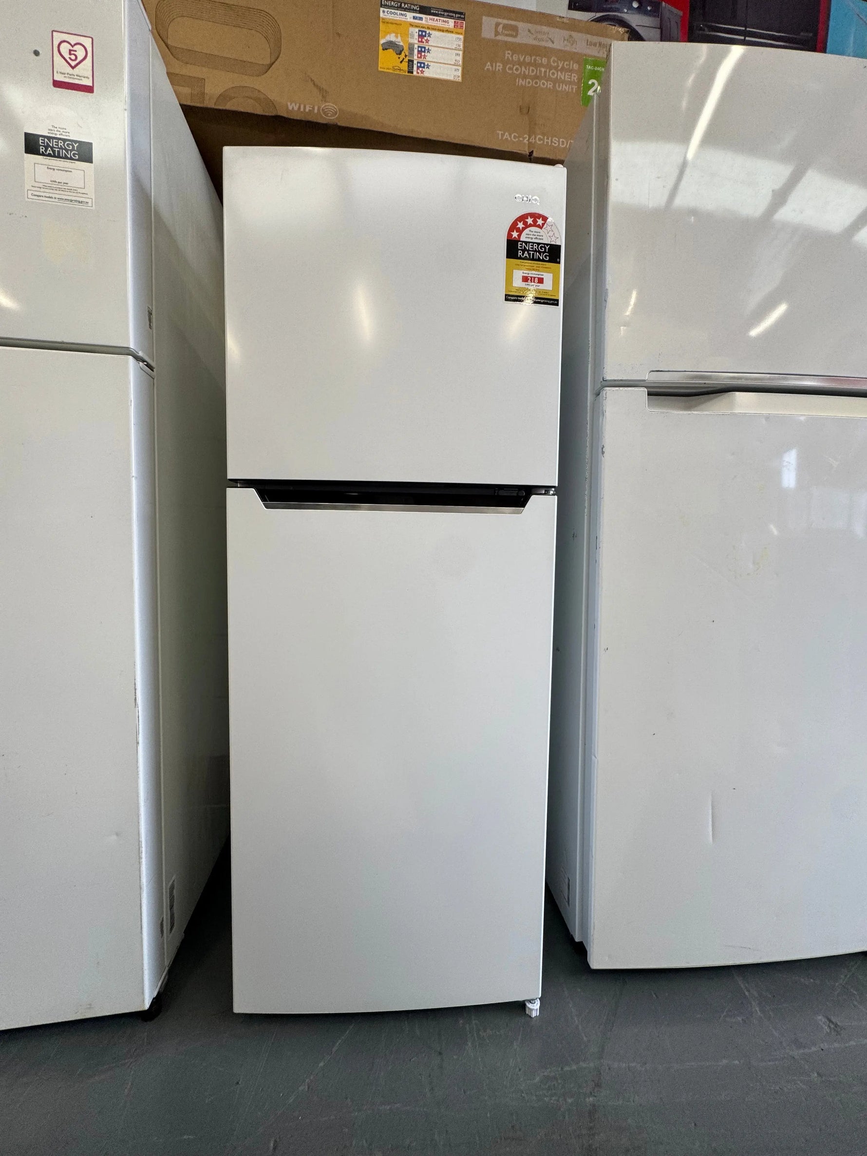 Refurbished CHiQ 202L Top Mount Fridge Freezer | SYDNEY