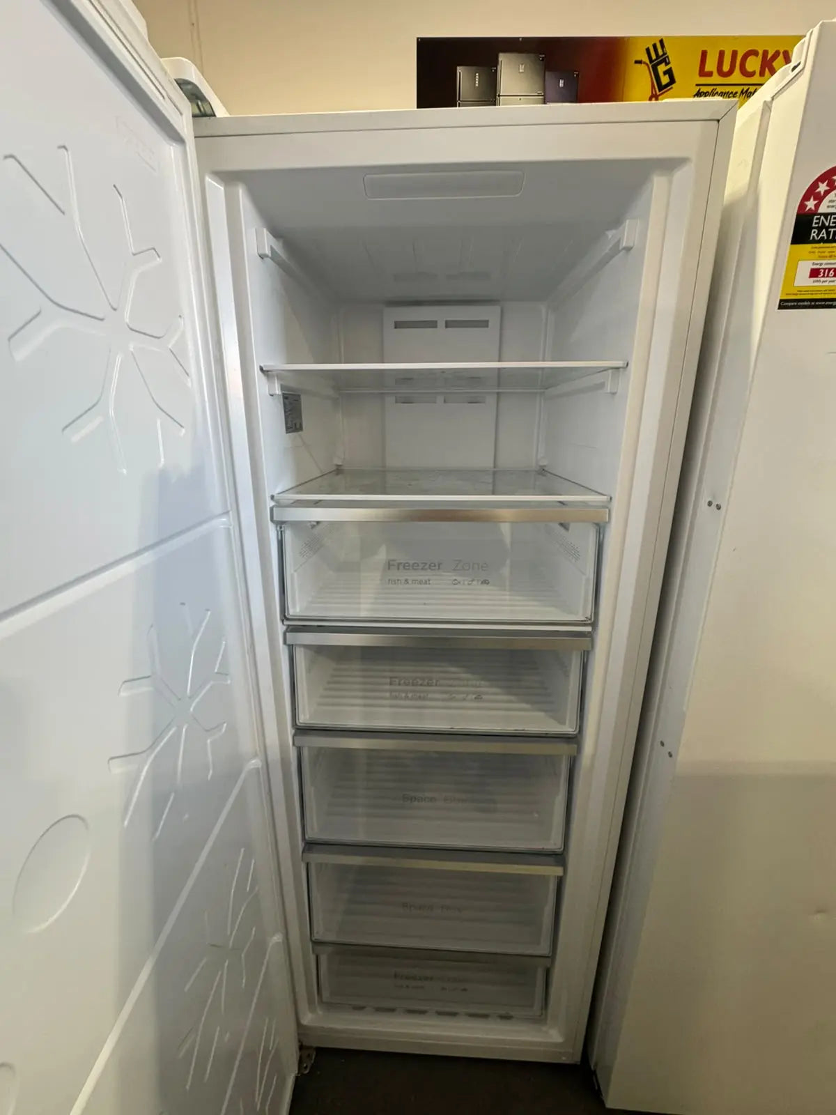 Refurbished CHiQ 380L Upright Freezer | PERTH