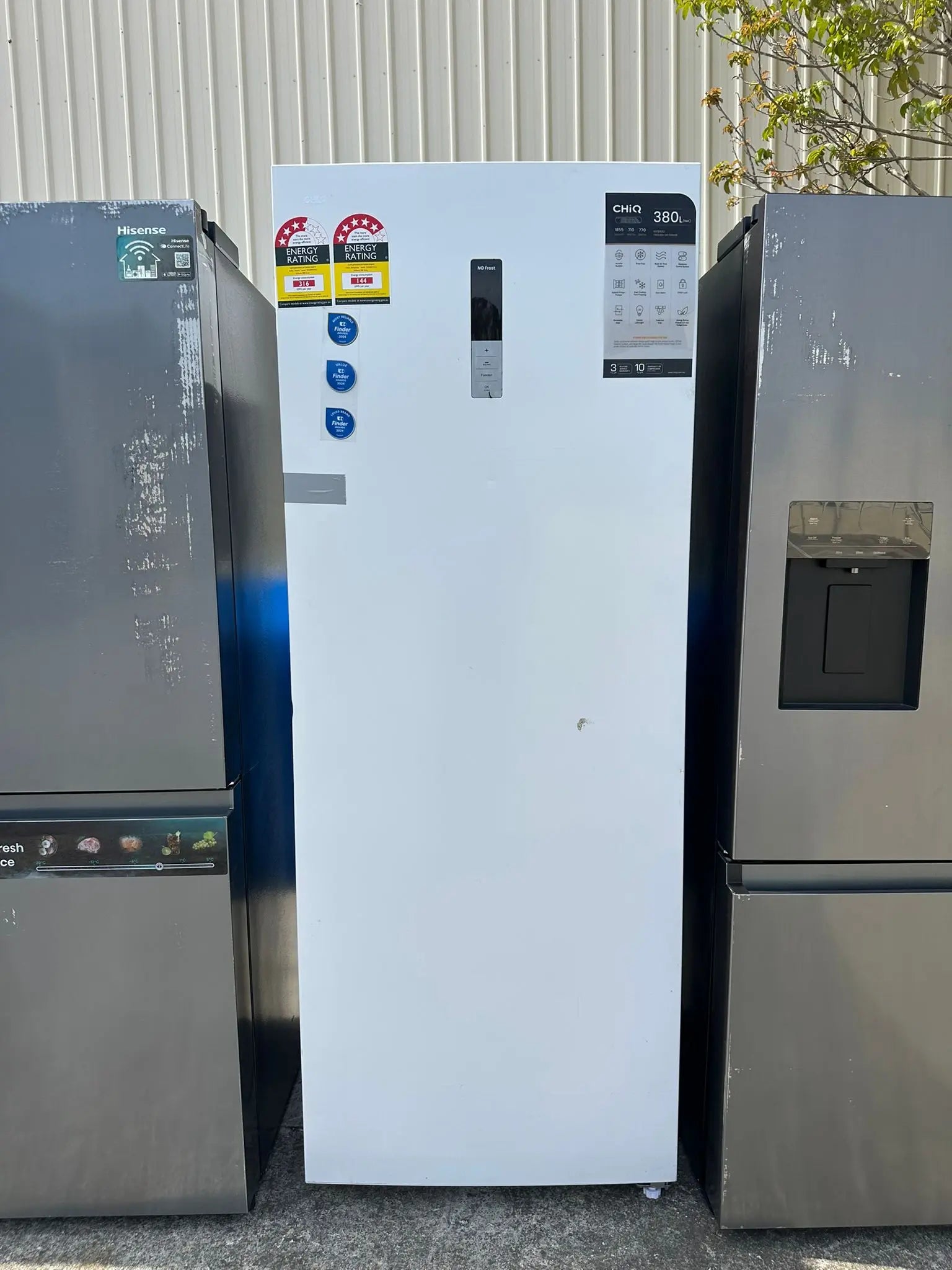 🧊❄️ Refurbished CHiQ 380 L Hybrid Vertical Fridge Freezer ❄️🧊 | BRISBANE