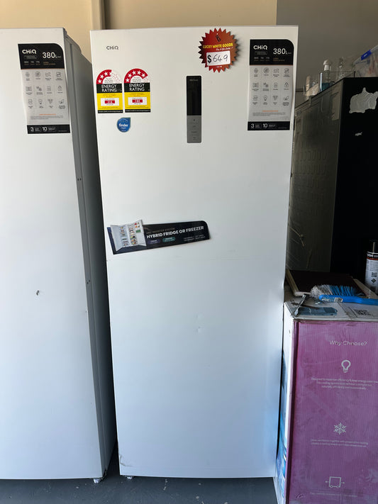Refurbished CHiQ 380 L Hybrid Vertical Fridge Freezer ❄️🧊 | BRISBANE
