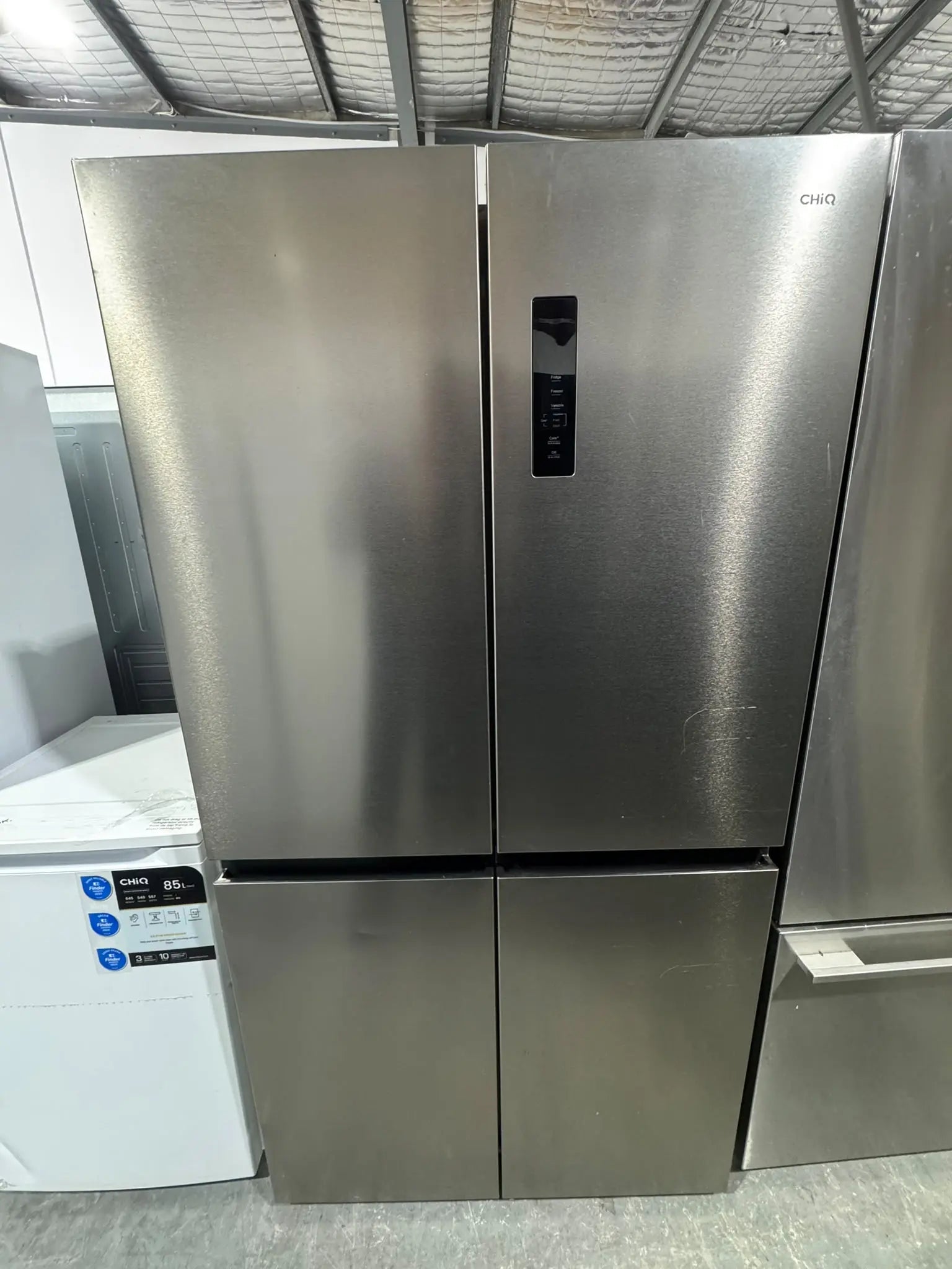Refurbished CHiQ 503L Quad Door Fridge Freezer CCD596NS | PERTH