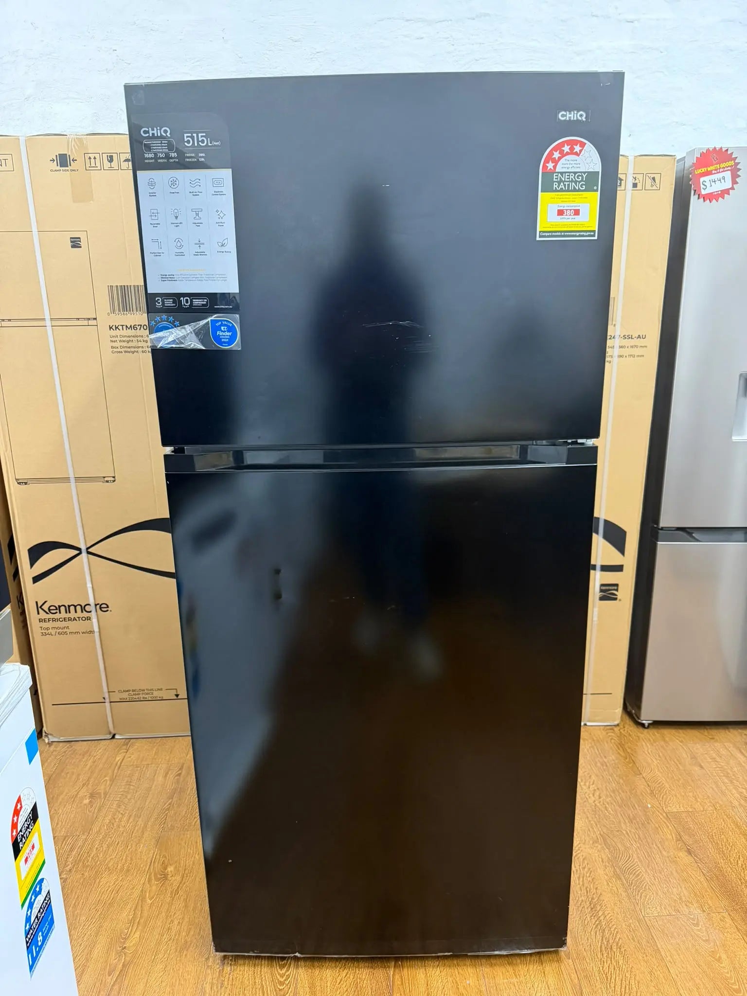Refurbished CHiQ 515L Fridge Freezer – CTM514NB4 | RESERVOIR