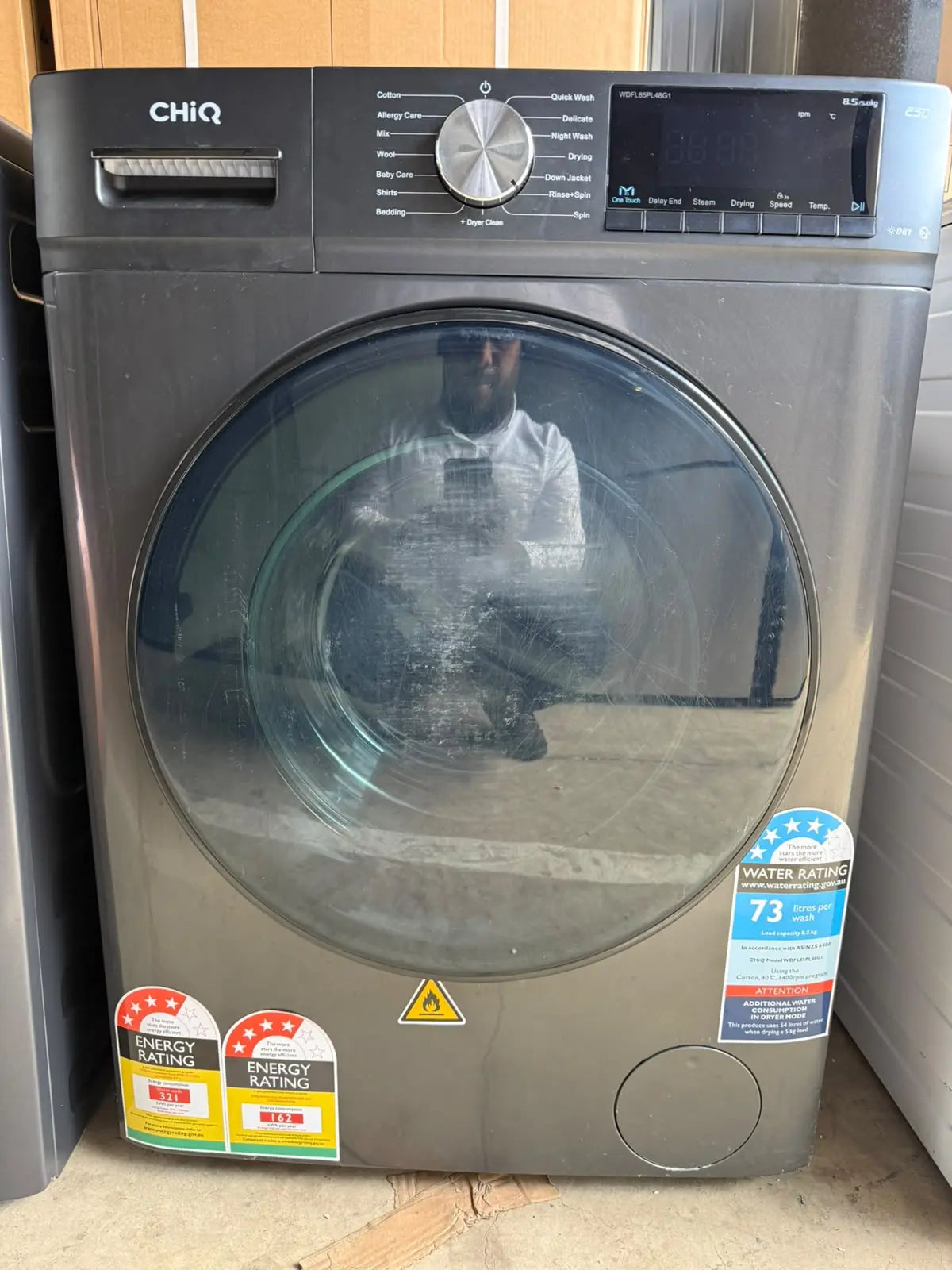Refurbished CHiQ 8.5kg Front Load Washing Machine | MELBOURNE