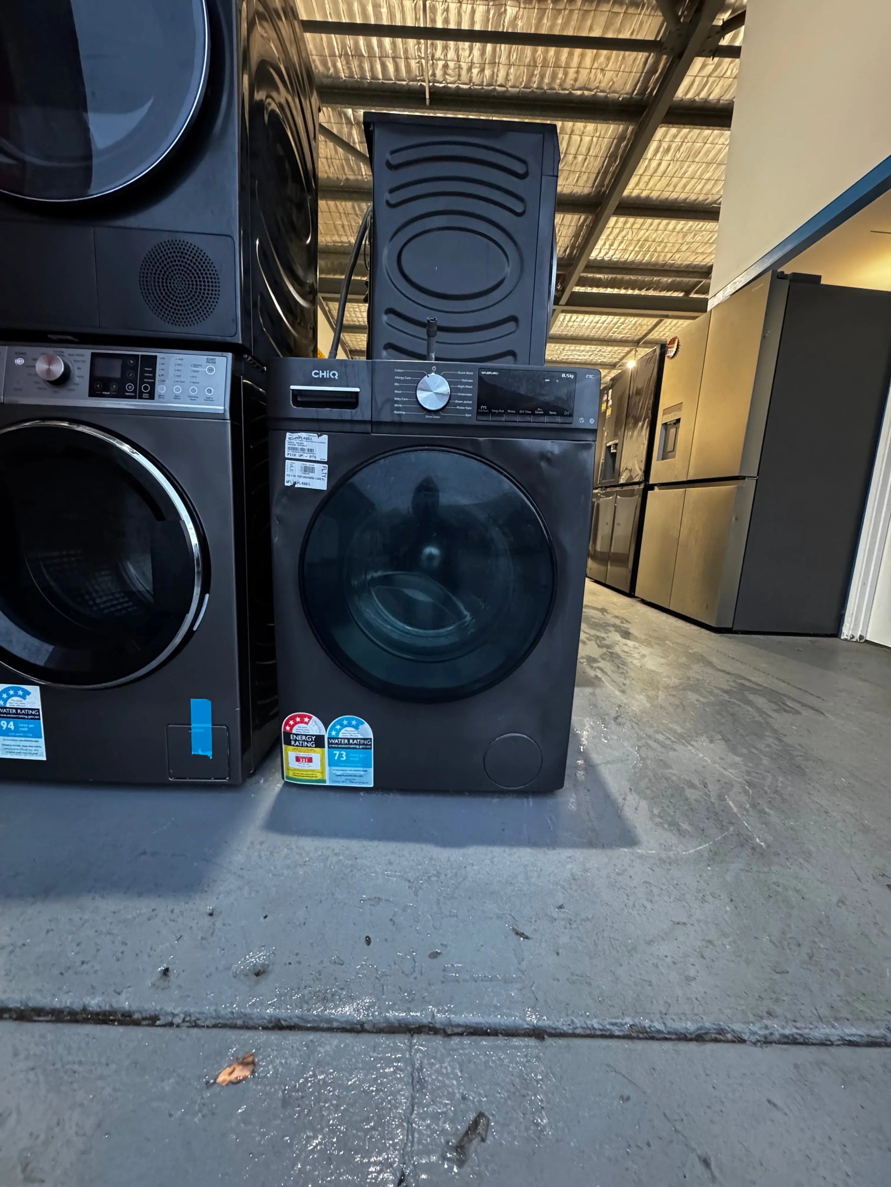 Refurbished CHiQ 8.5kg Front Load Washing Machine – 1400RPM Inverter Motor | WFL85PL48GI | PERTH
