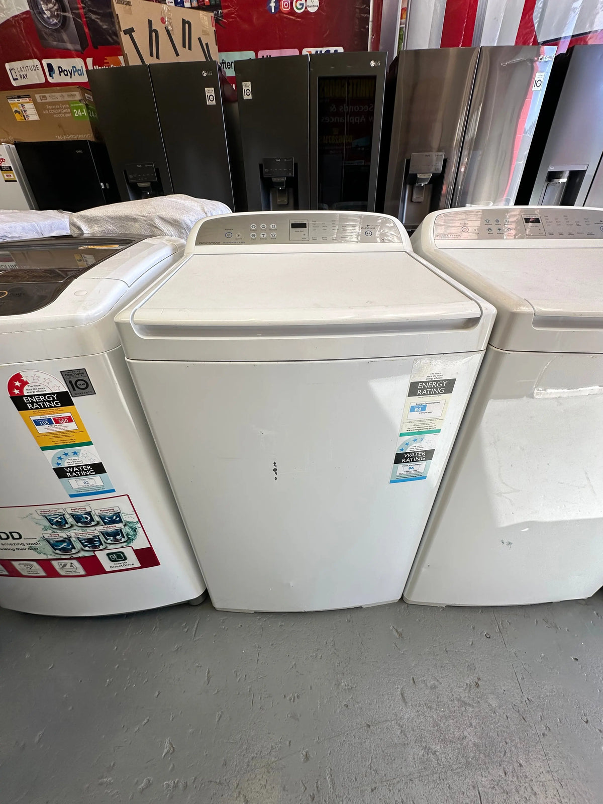 Refurbished Changong 377 ltr fridge & fisher & Paykel 8.5 kg top loader washer | SYDNEY