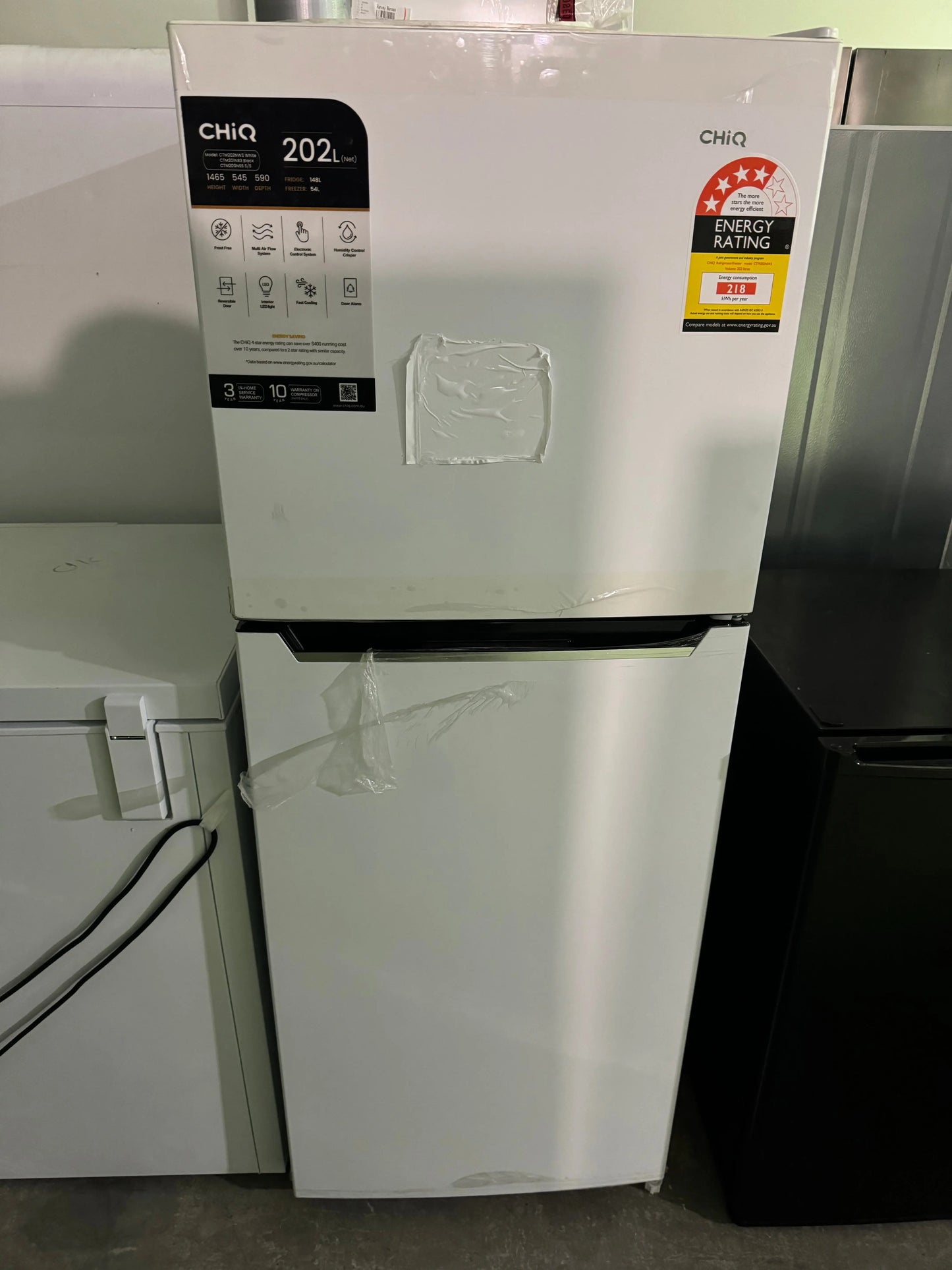 Refurbished Chiq 202 Litres Fridge Freezer | PERTH