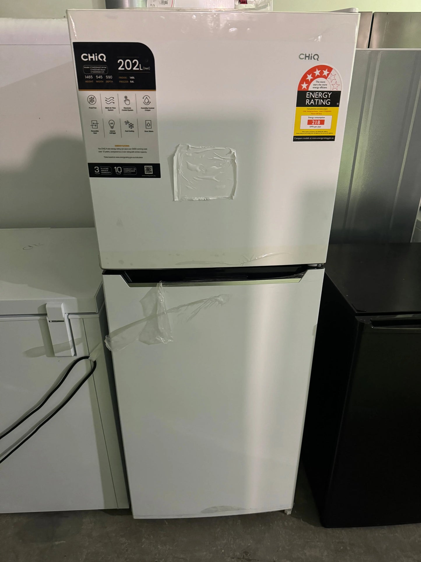 Refurbished Chiq 202 Litres Fridge Freezer | PERTH