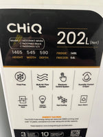 Refurbished Chiq 202L fridge freezer | ALEXANDRIA