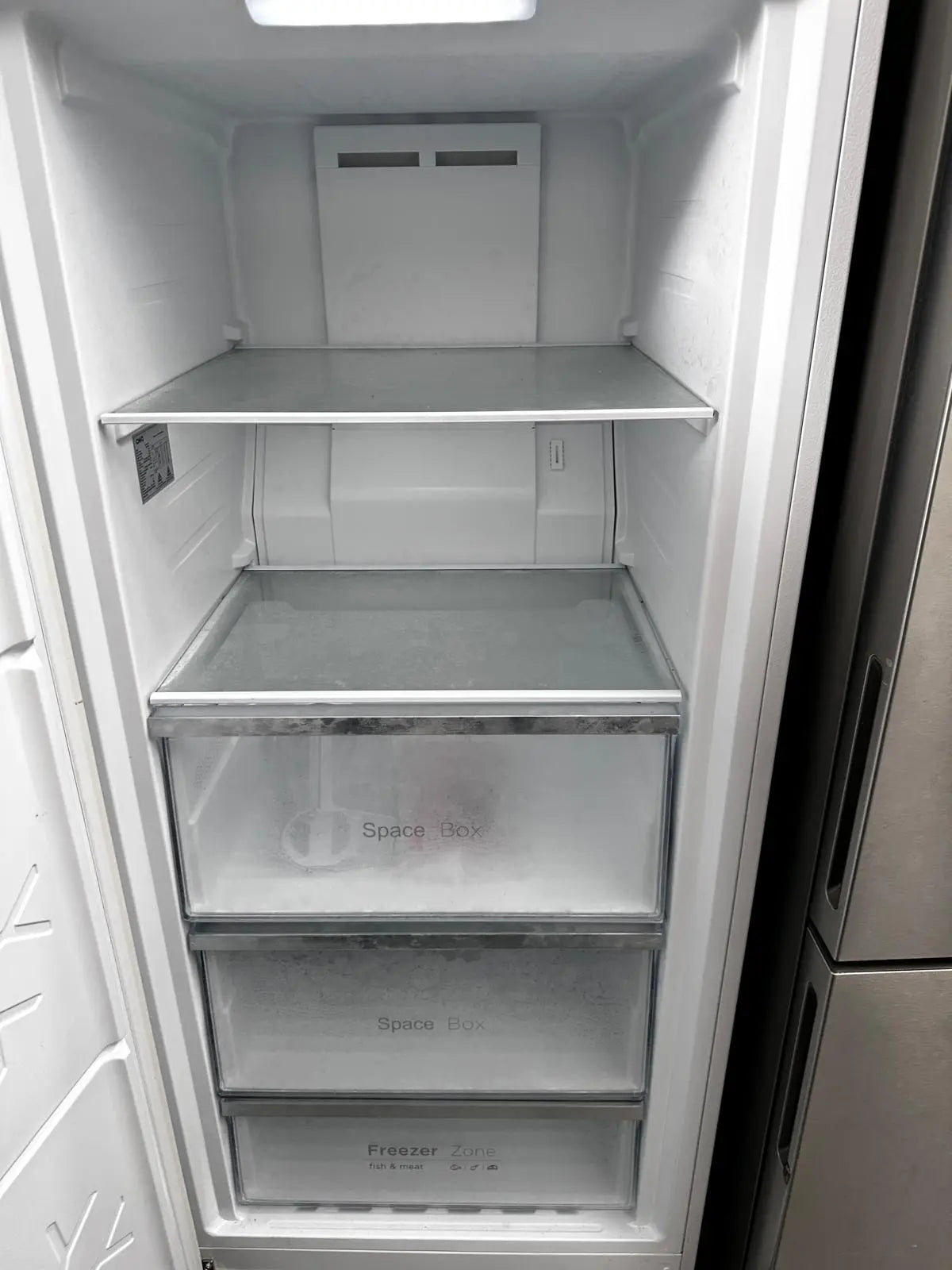 Refurbished Chiq 311L Vertical Hybrid Fridge Freezer CSH311NWL | ADELAIDE