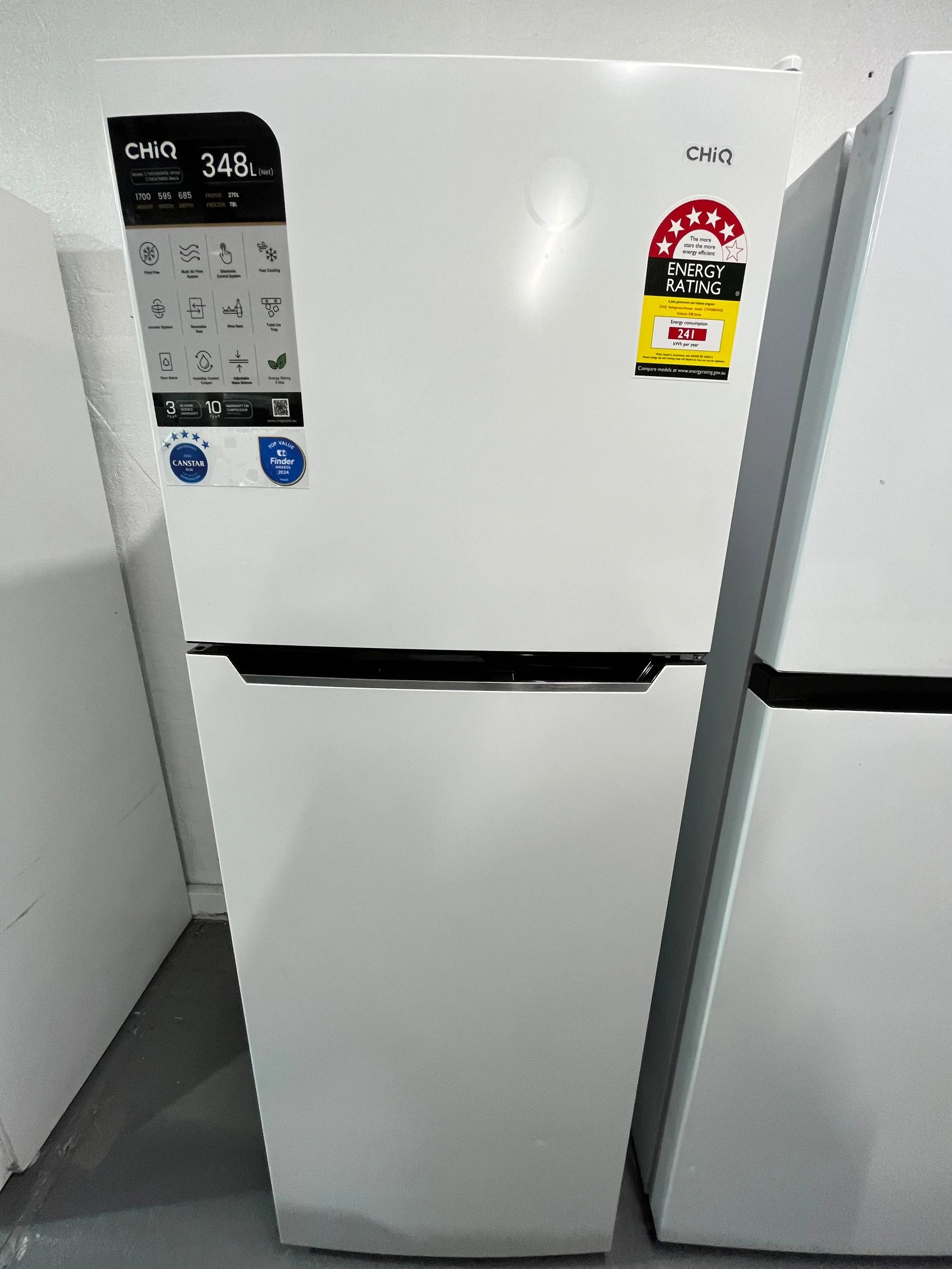 Refurbished Chiq 348L fridge freezer | ALEXANDRIA