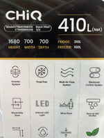 Refurbished Chiq 410L fridge freezer | ALEXANDRIA