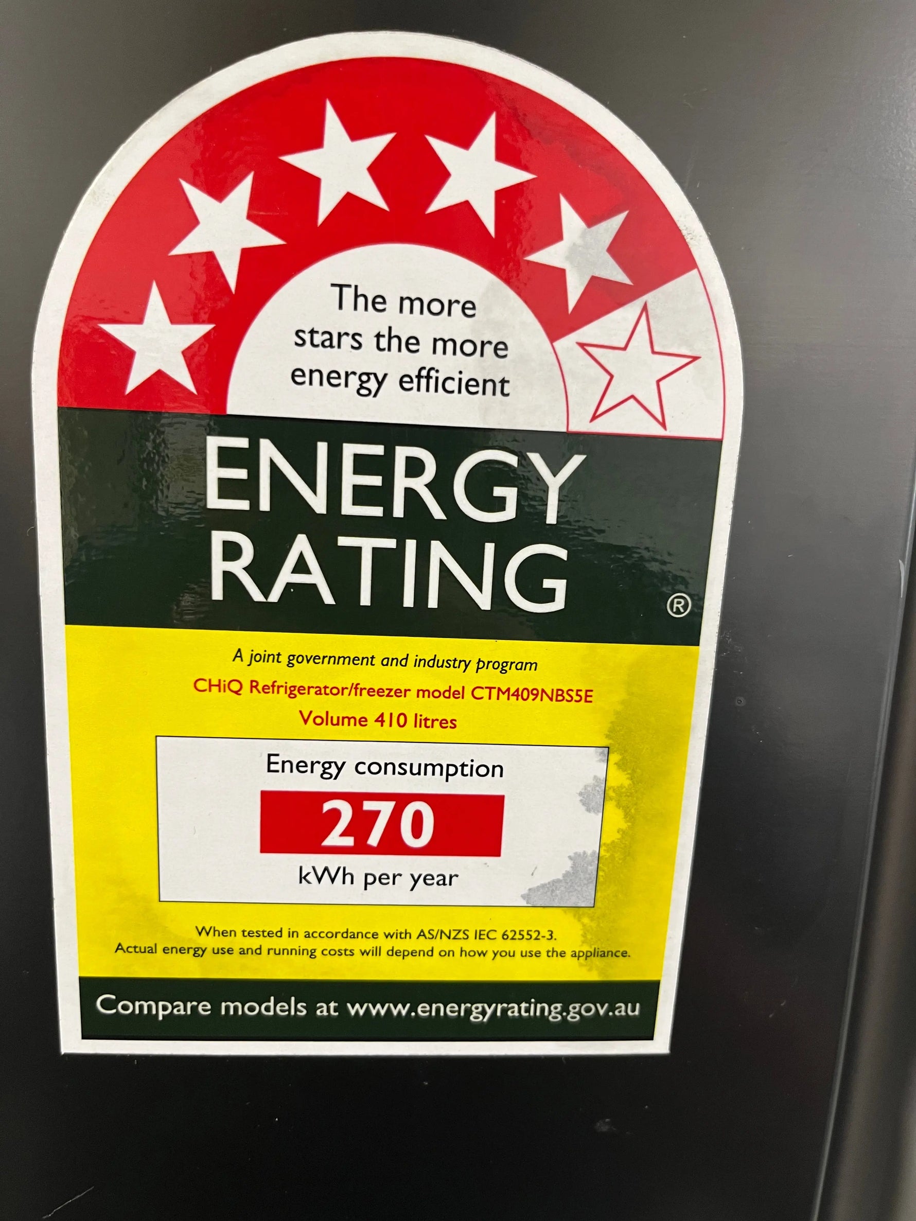 Refurbished Chiq 410L fridge freezer | ALEXANDRIA