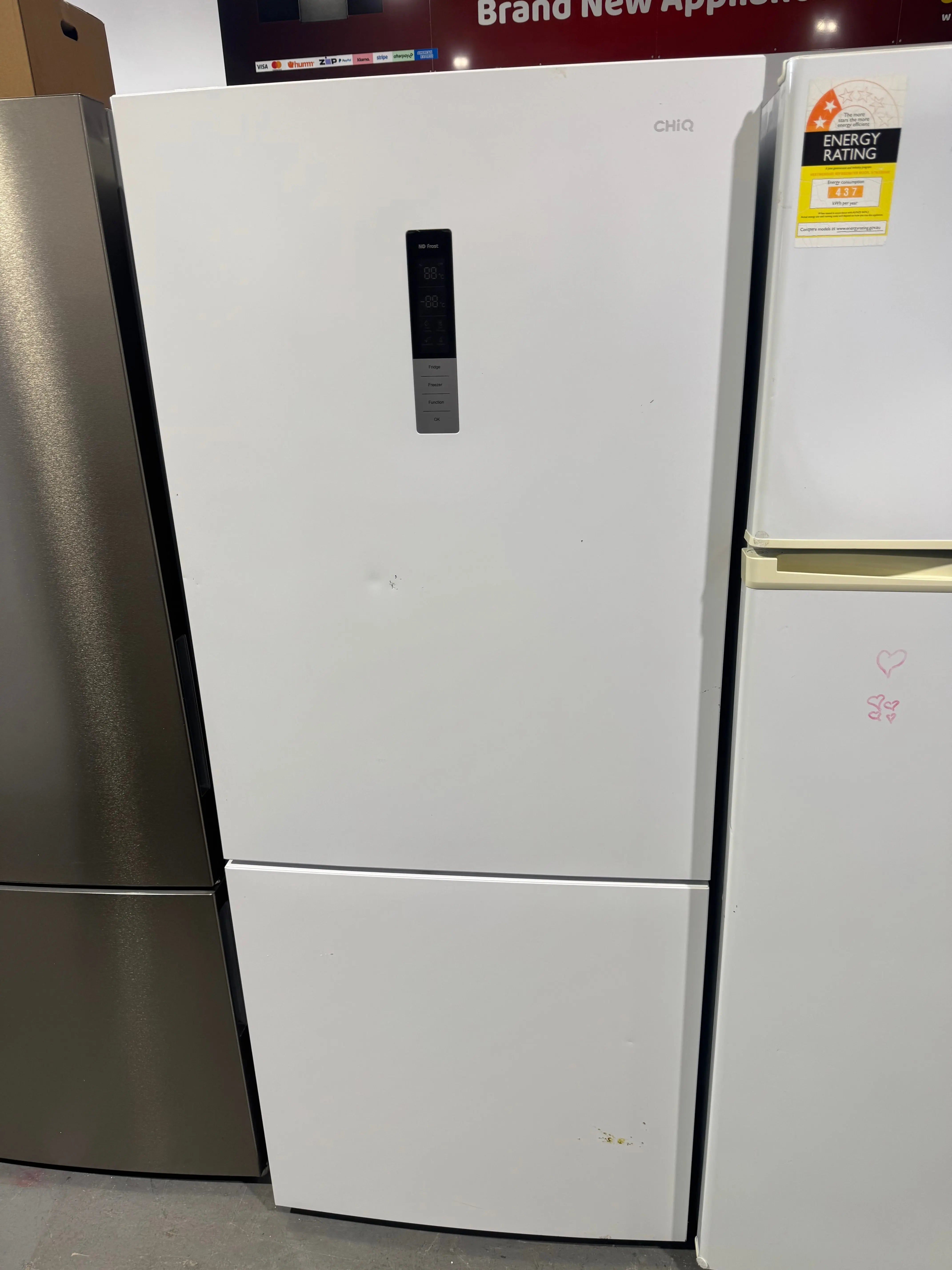 Refurbished Chiq 432 litres fridge freezer | PERTH