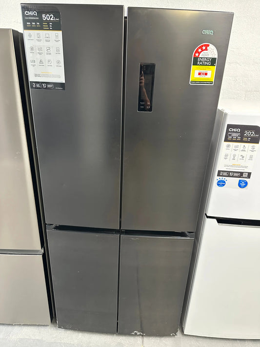 Refurbished Chiq 502 ltr quad door fridge freezer | ALEXANDRIA