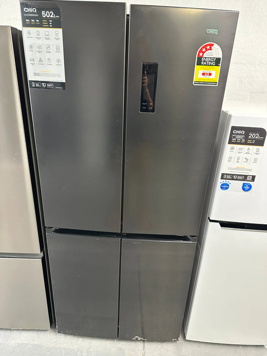 Refurbished Chiq 502 ltr quad door fridge freezer | ALEXANDRIA