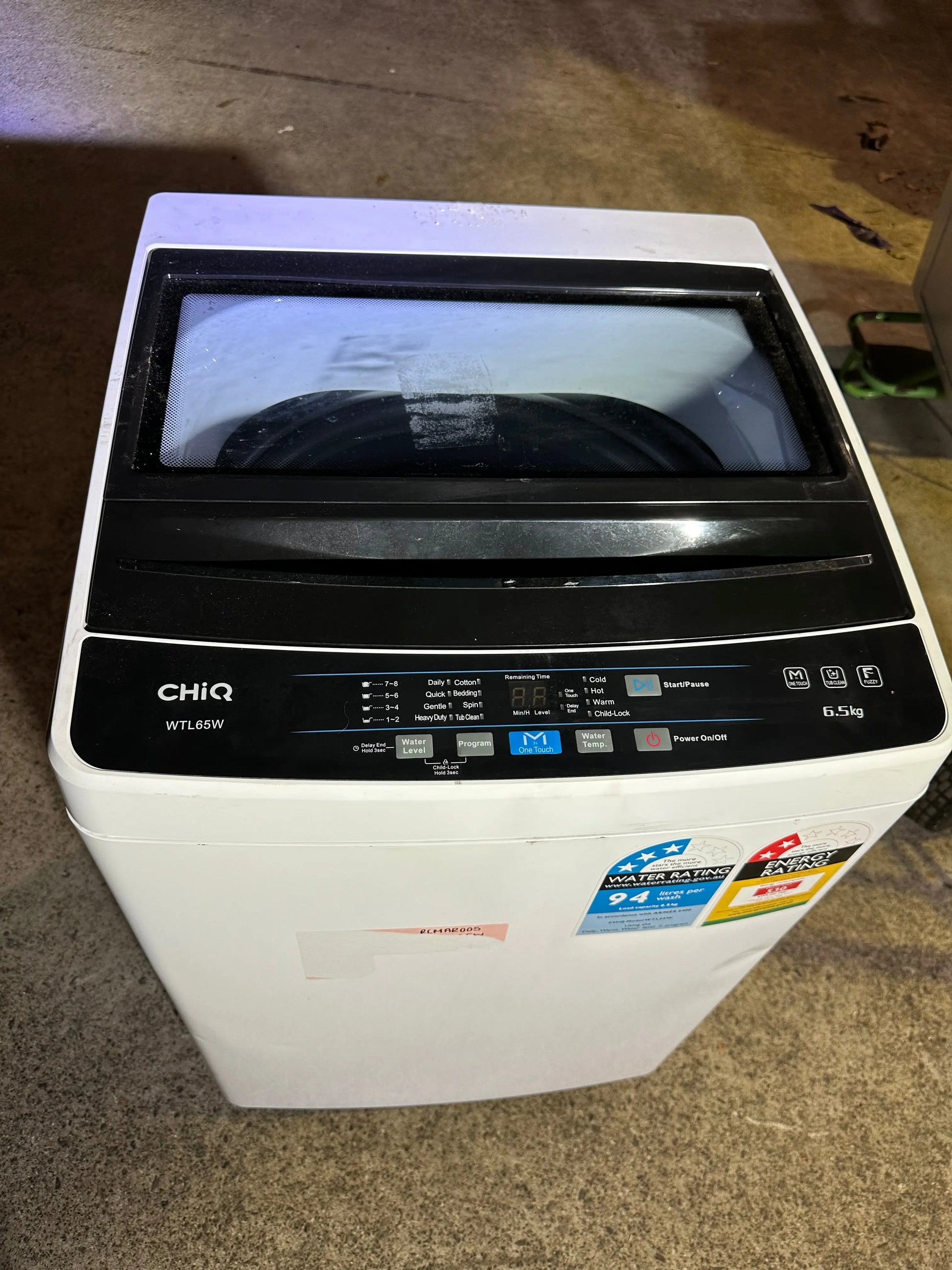 Refurbished Chiq 6.5 KGS washing machine | BRISBANE