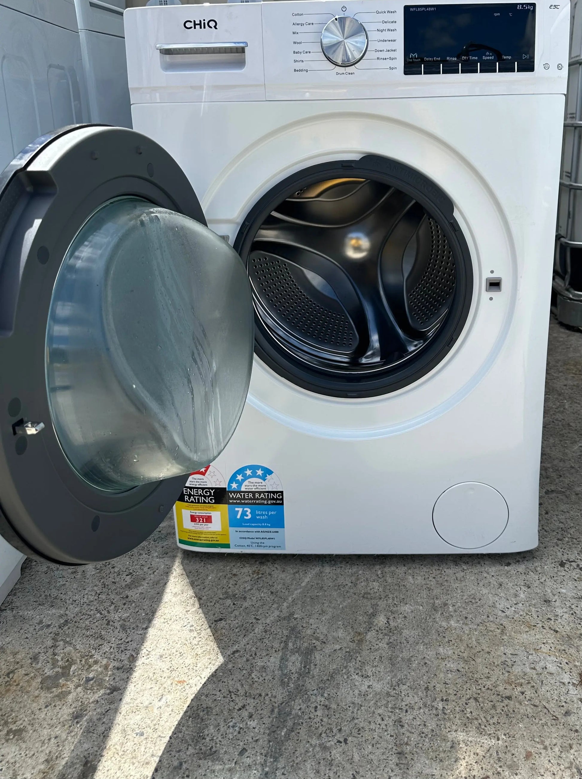 Refurbished Chiq 8.5kg washer | BRISBANE