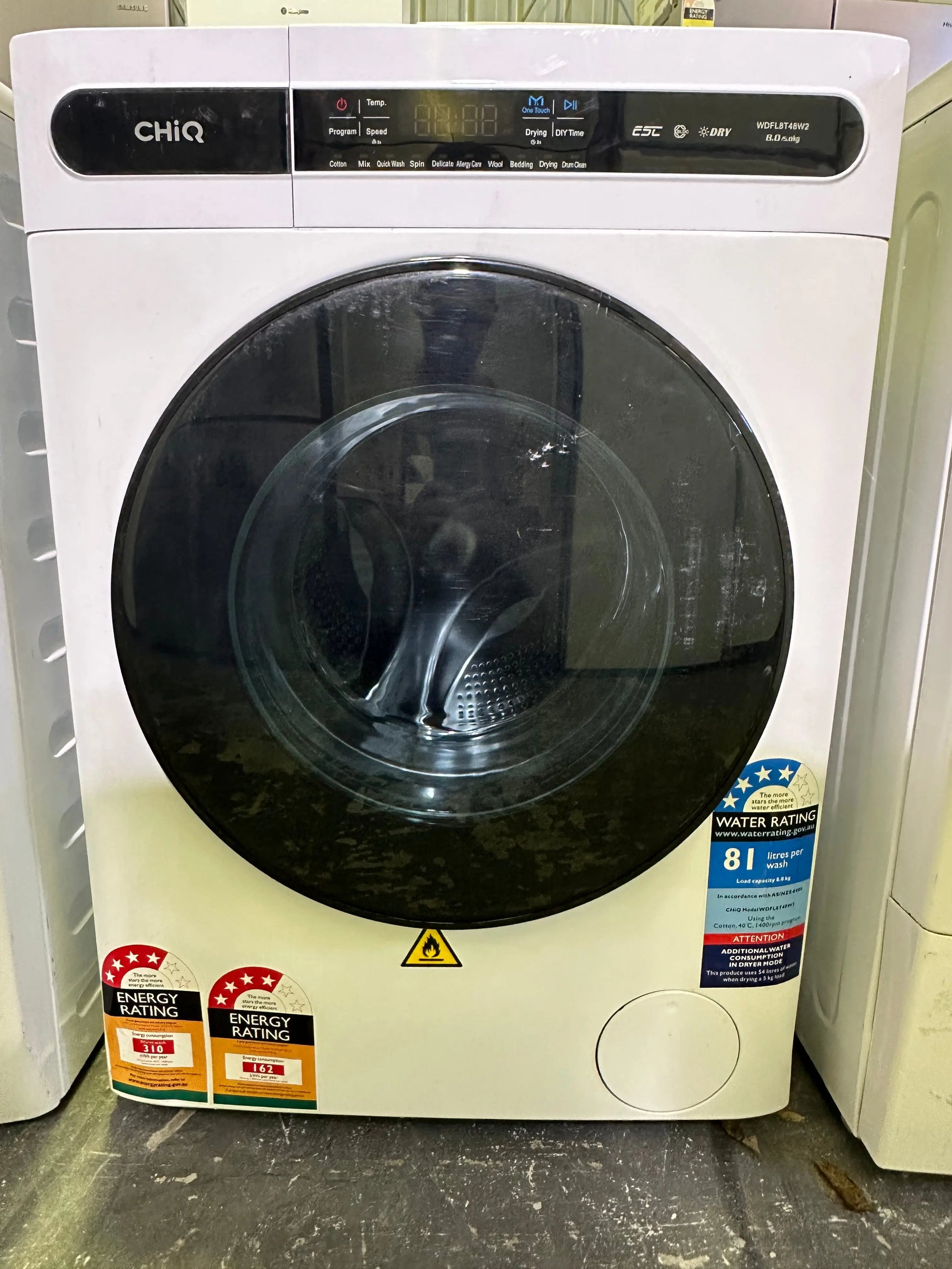 Refurbished Chiq 8kg Washer | BRISBANE