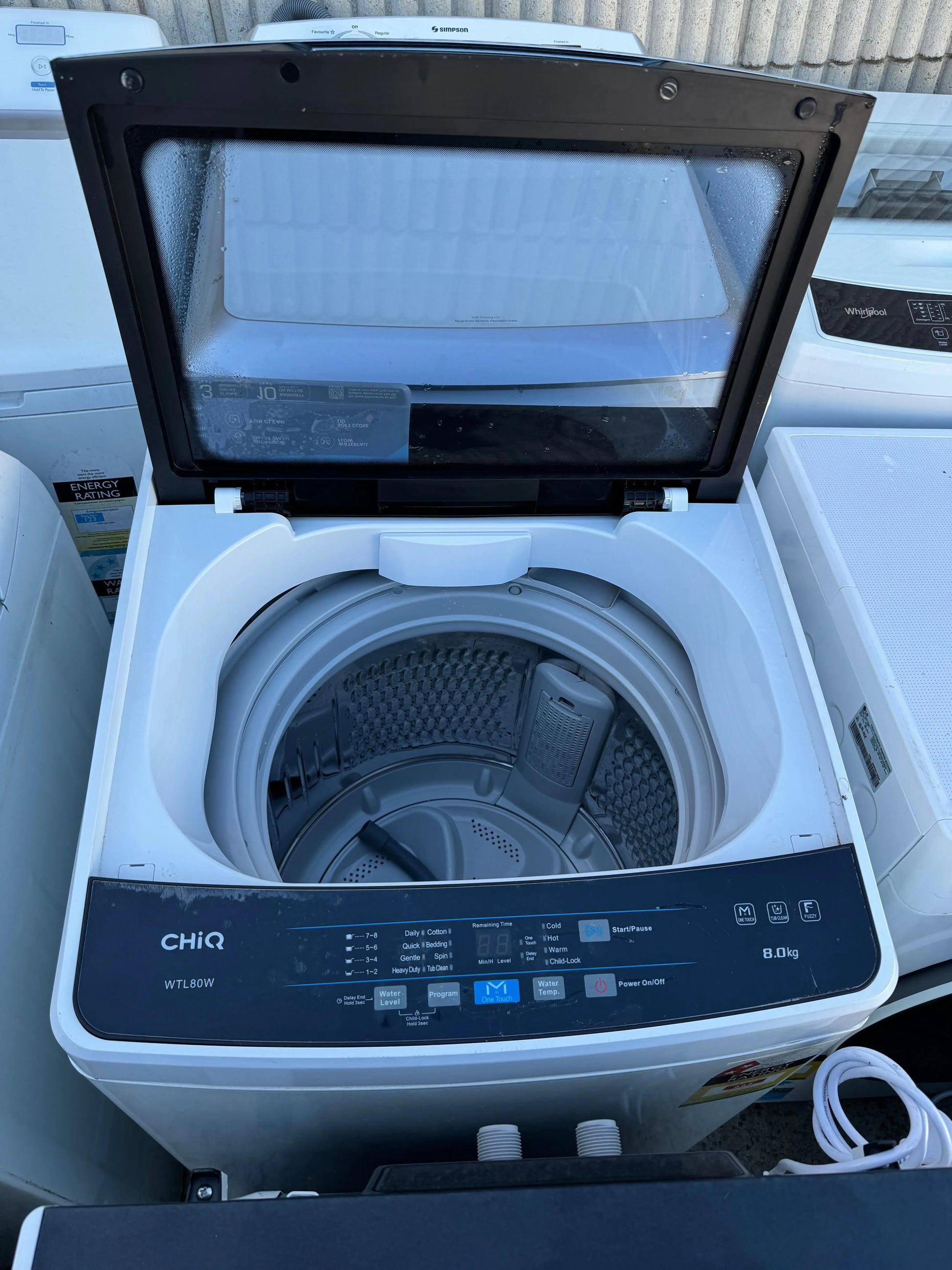 Refurbished Chiq 8kg Washing Machine | SYDNEY