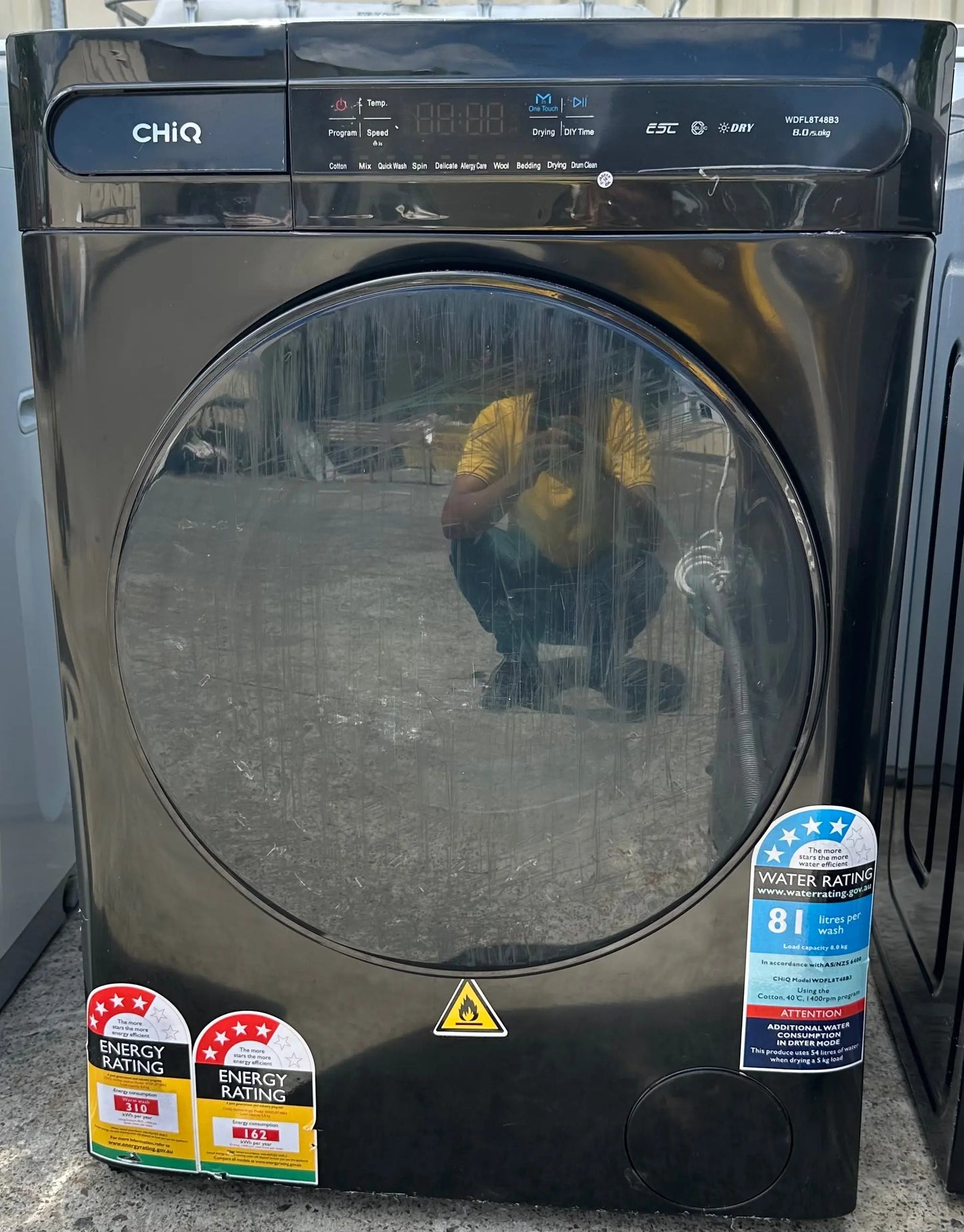 Refurbished Chiq 8kg washer | BRISBANE