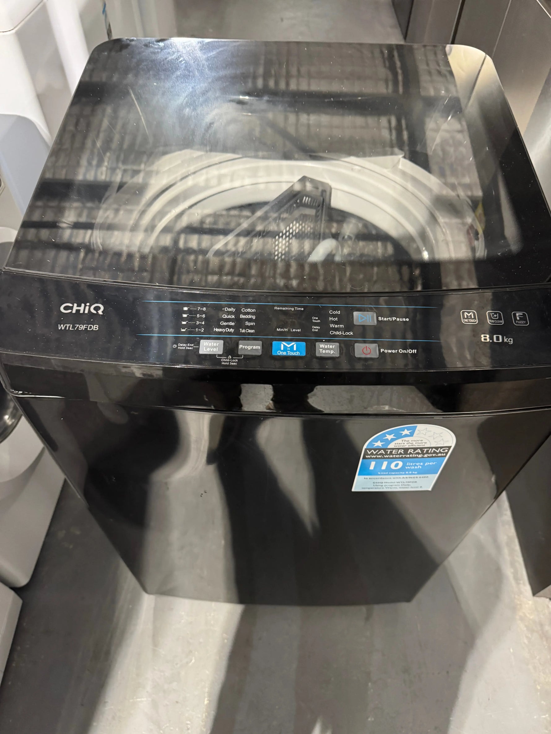 Refurbished Chiq 8kg washing machine