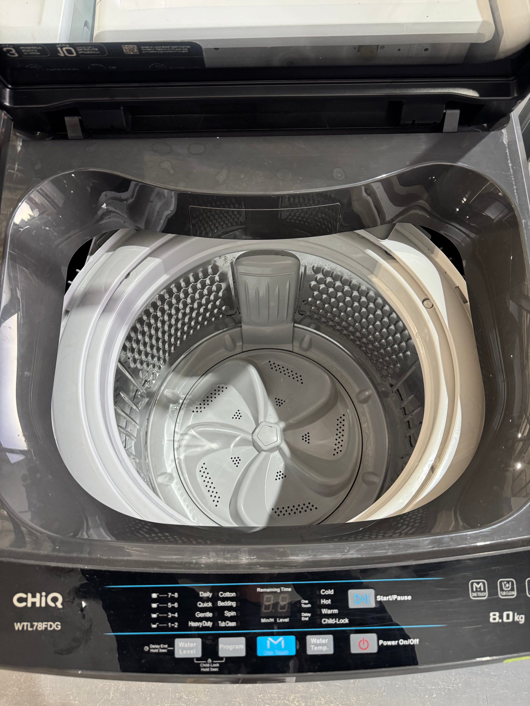 Refurbished Chiq 8kgs washing machine | PERTH