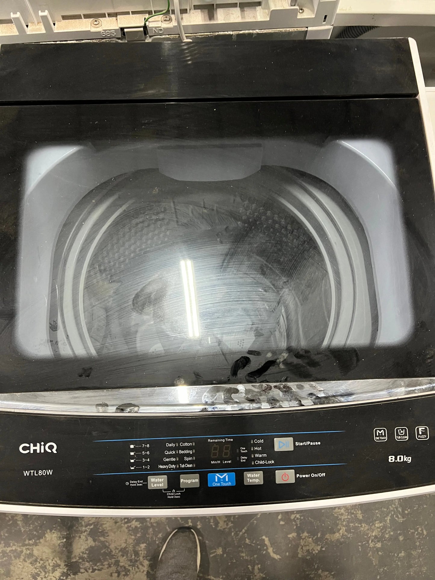 Refurbished Chiq WTL79B top loader washer 8kg | ADELAIDE