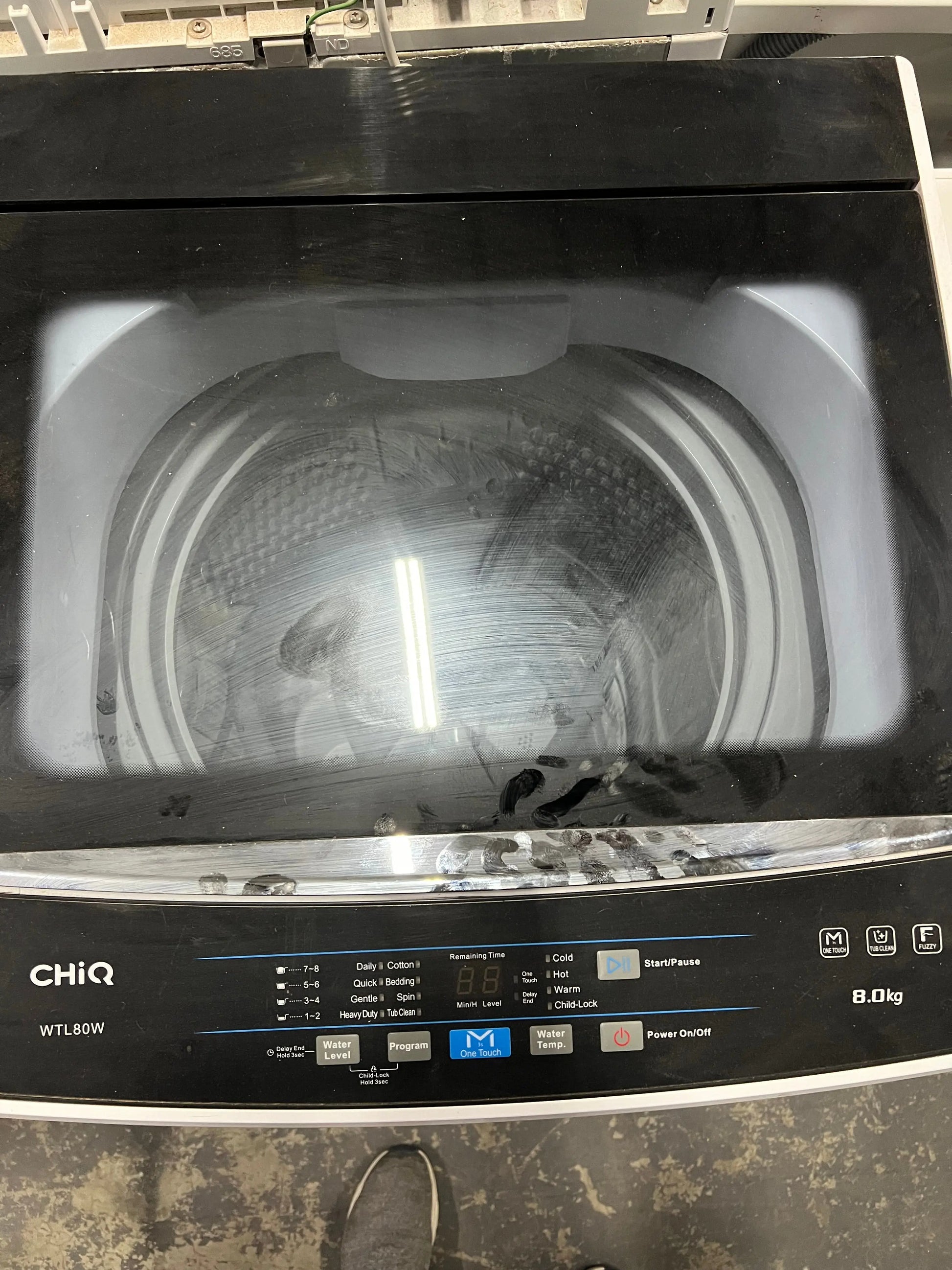 Refurbished Chiq WTL79B top loader washer 8kg | ADELAIDE