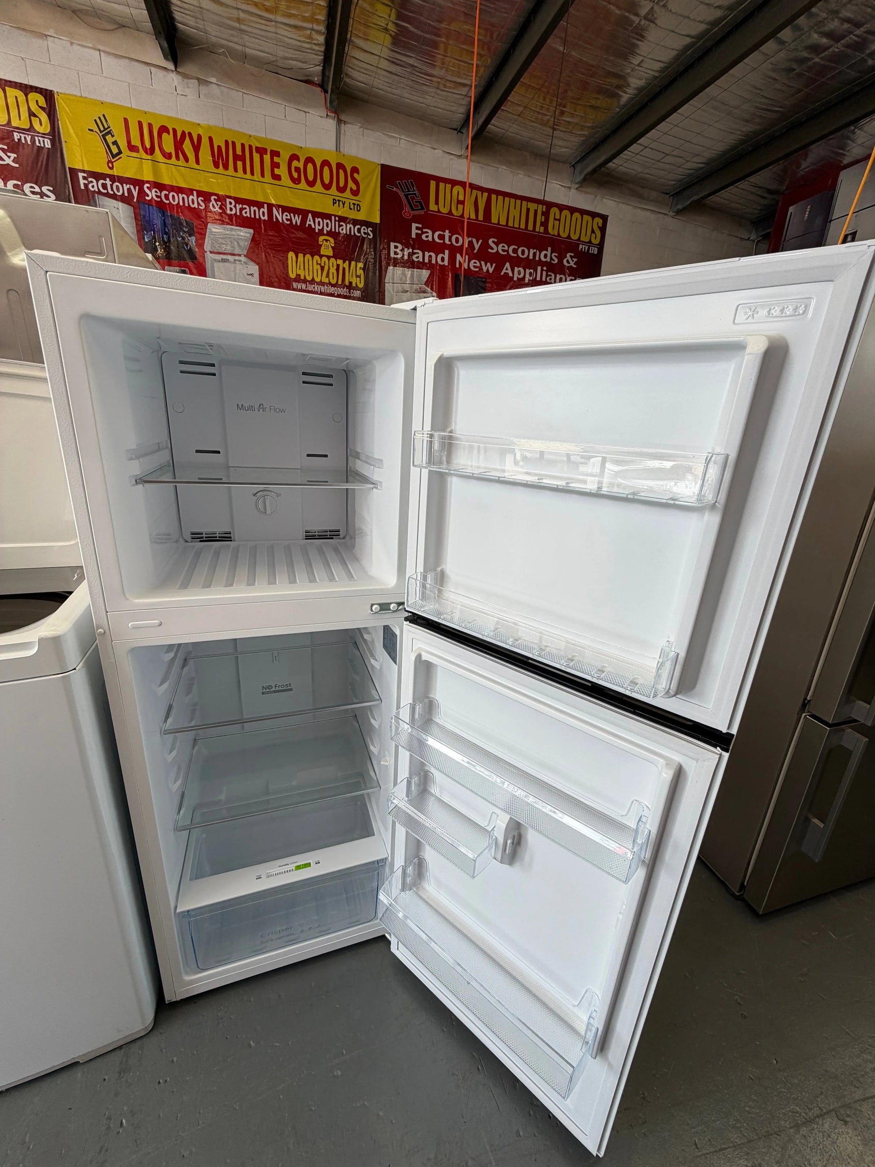 Refurbished Combo Chiq 202 ltr Top mount fridge freezer & Fisher and Paykel 8 kg Top loader washer | ALEXANDRIA