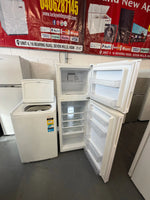 Refurbished Combo Haier 260 ltr top mount fridge freezer and Fisher & Paykel 8 kg top loader washer