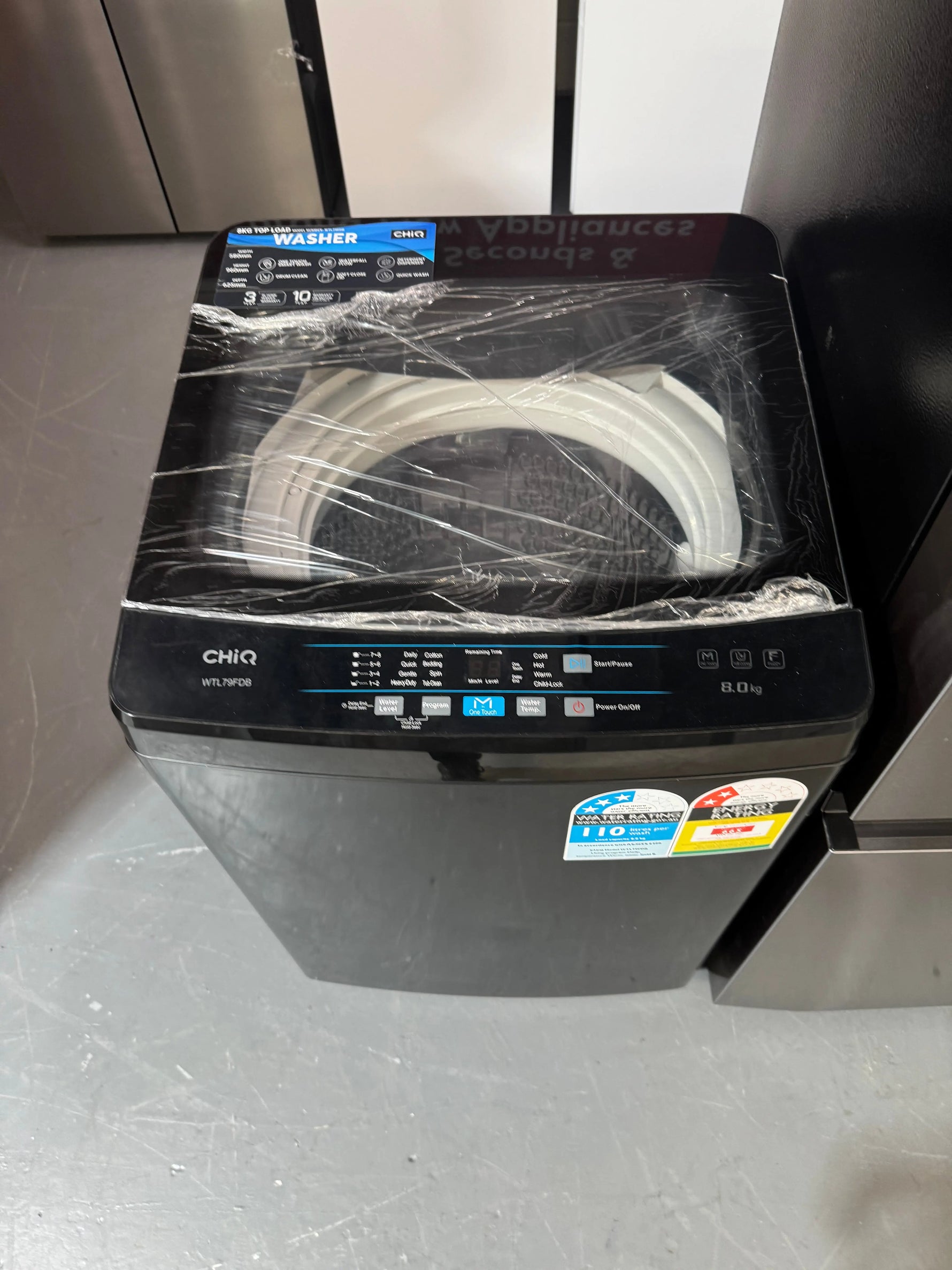 Refurbished Combo Hisense 634L French Door Fridge Freezer and CHIQ 8kg Top loader and Panasonic Microwave | SYDNEY