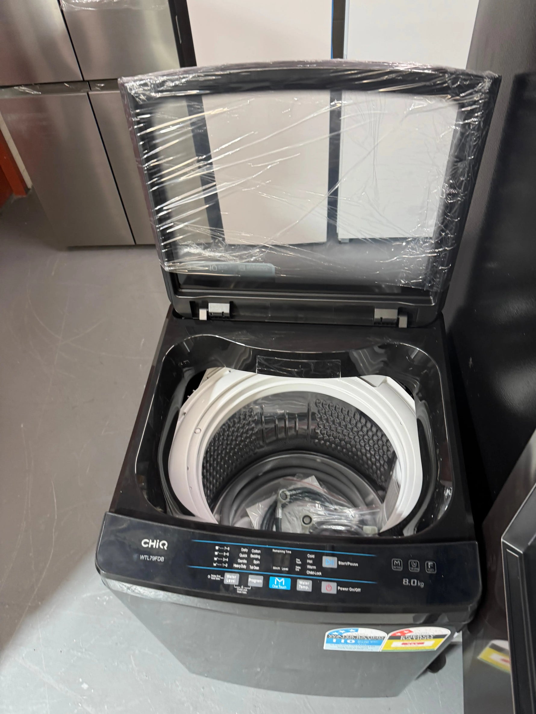 Refurbished Combo Hisense 634L French Door Fridge Freezer and CHIQ 8kg Top loader and Panasonic Microwave | SYDNEY