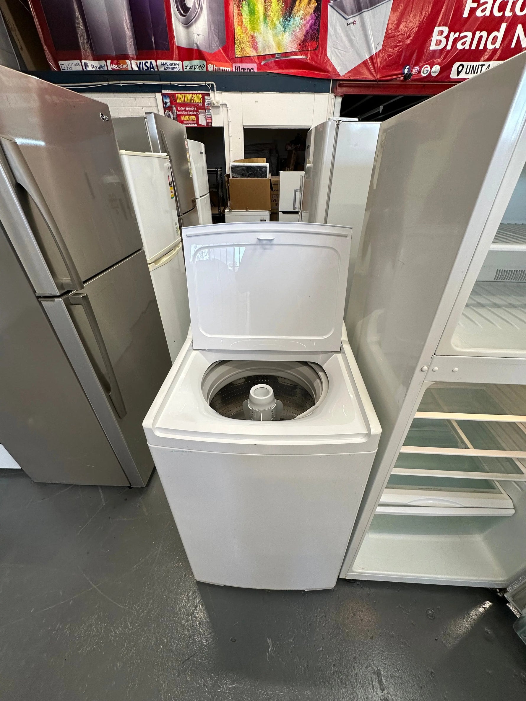 Refurbished Combo Westinghouse 420 ltr top mount fridge freezer & Fisher and Paykel 8 kg Top loader washer | SYDNEY