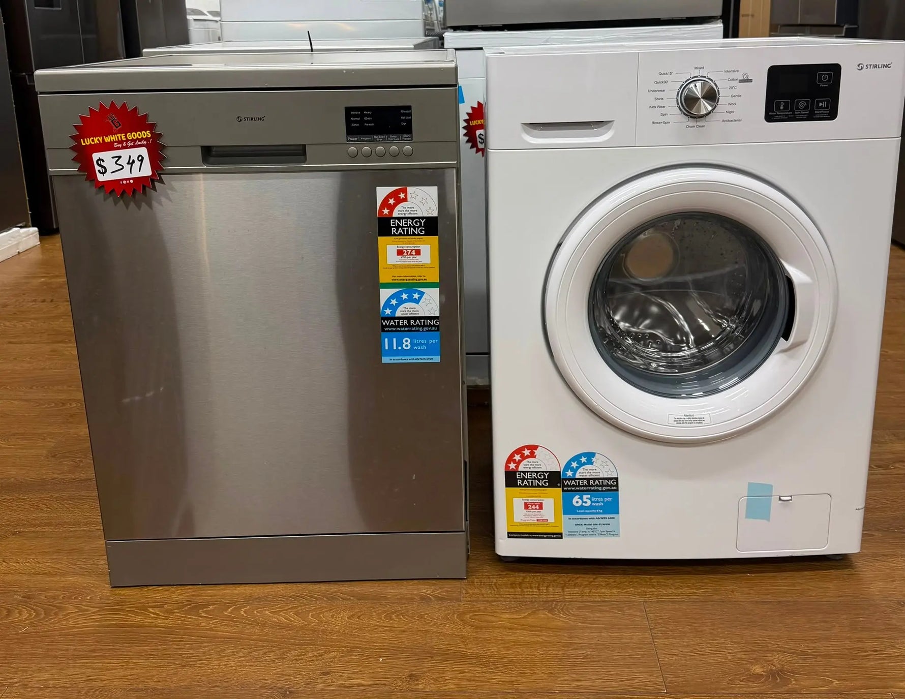 Refurbished Dishwasher & Factory Seconds Washing Machine Combo | RESERVOIR