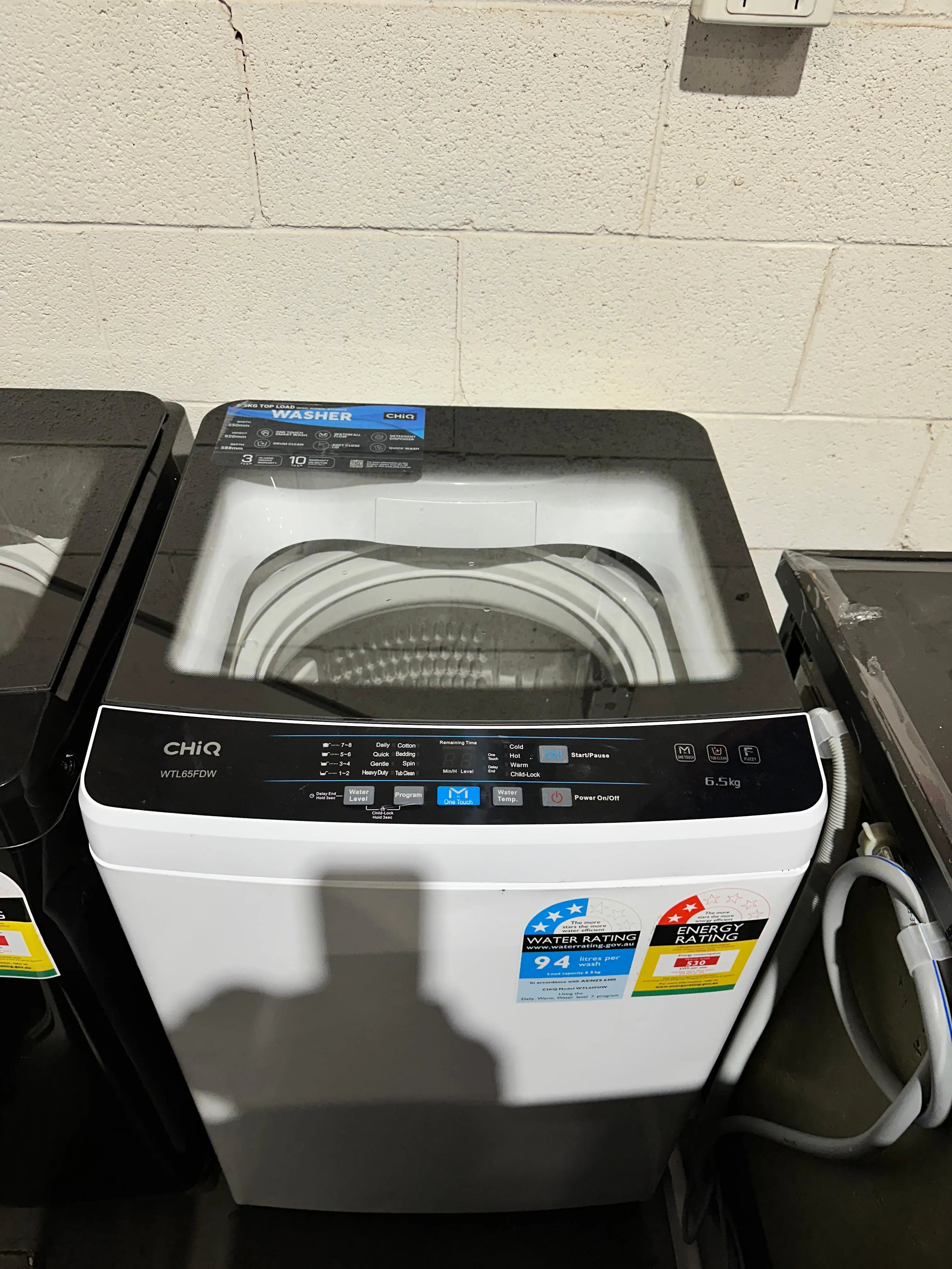 Refurbished Efficient CHiQ 6.5kg Top Load Washing Machine | ADELAIDE