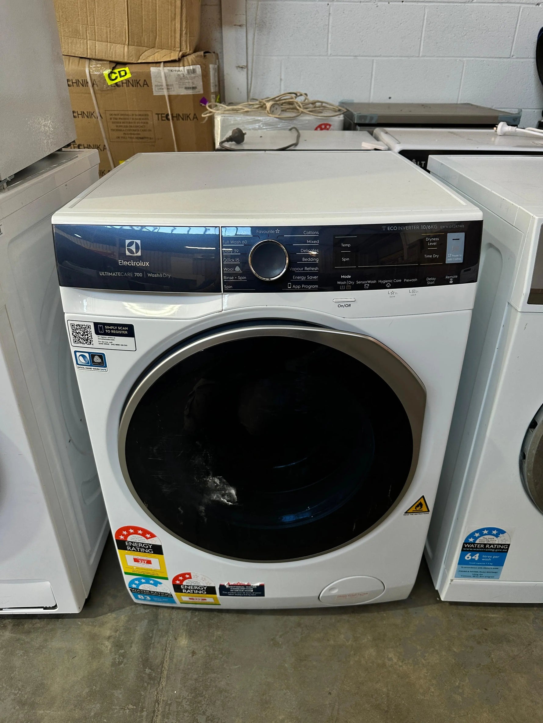 Refurbished Electrolux 10kg Front Load Washer