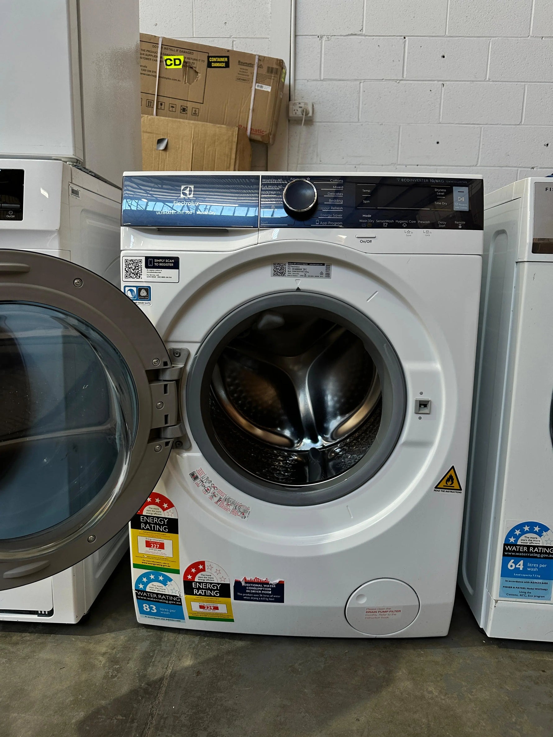 Refurbished Electrolux 10kg Front Load Washer