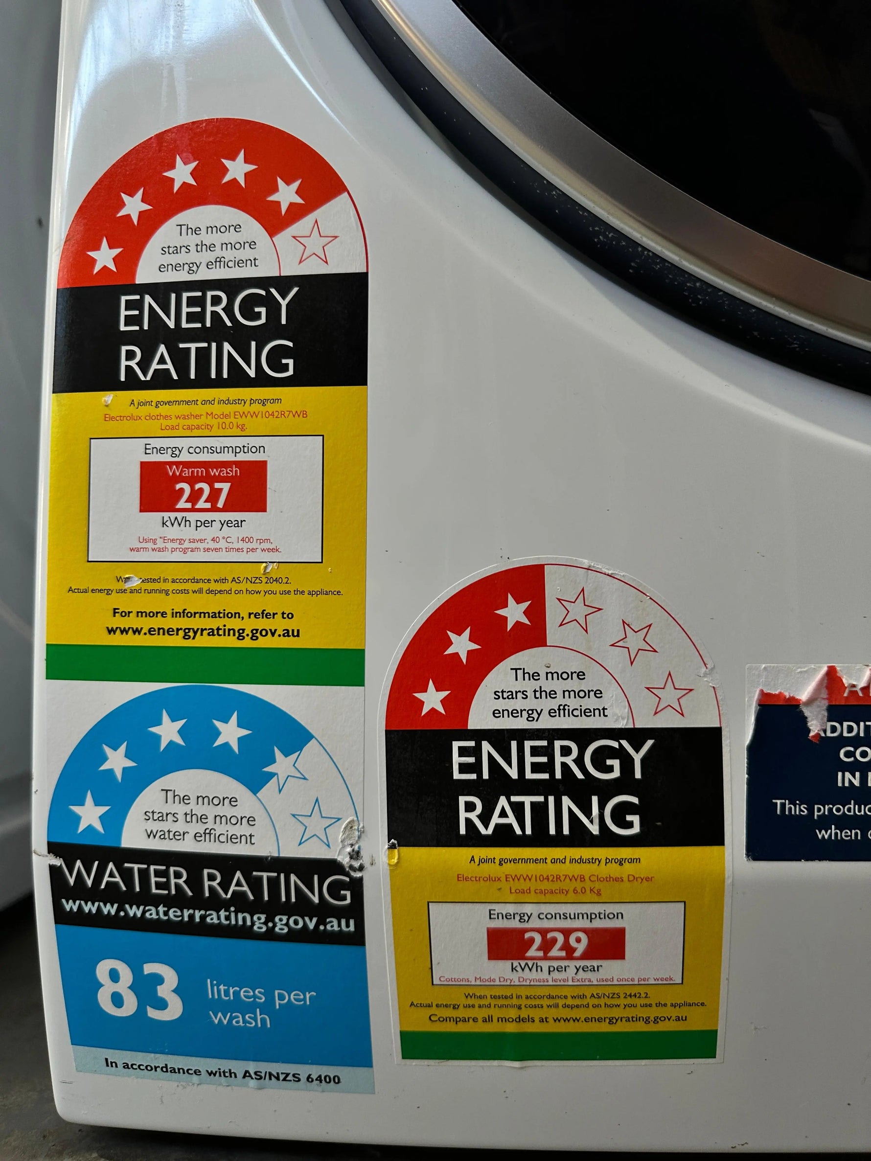 Refurbished Electrolux 10kg Front Load Washer