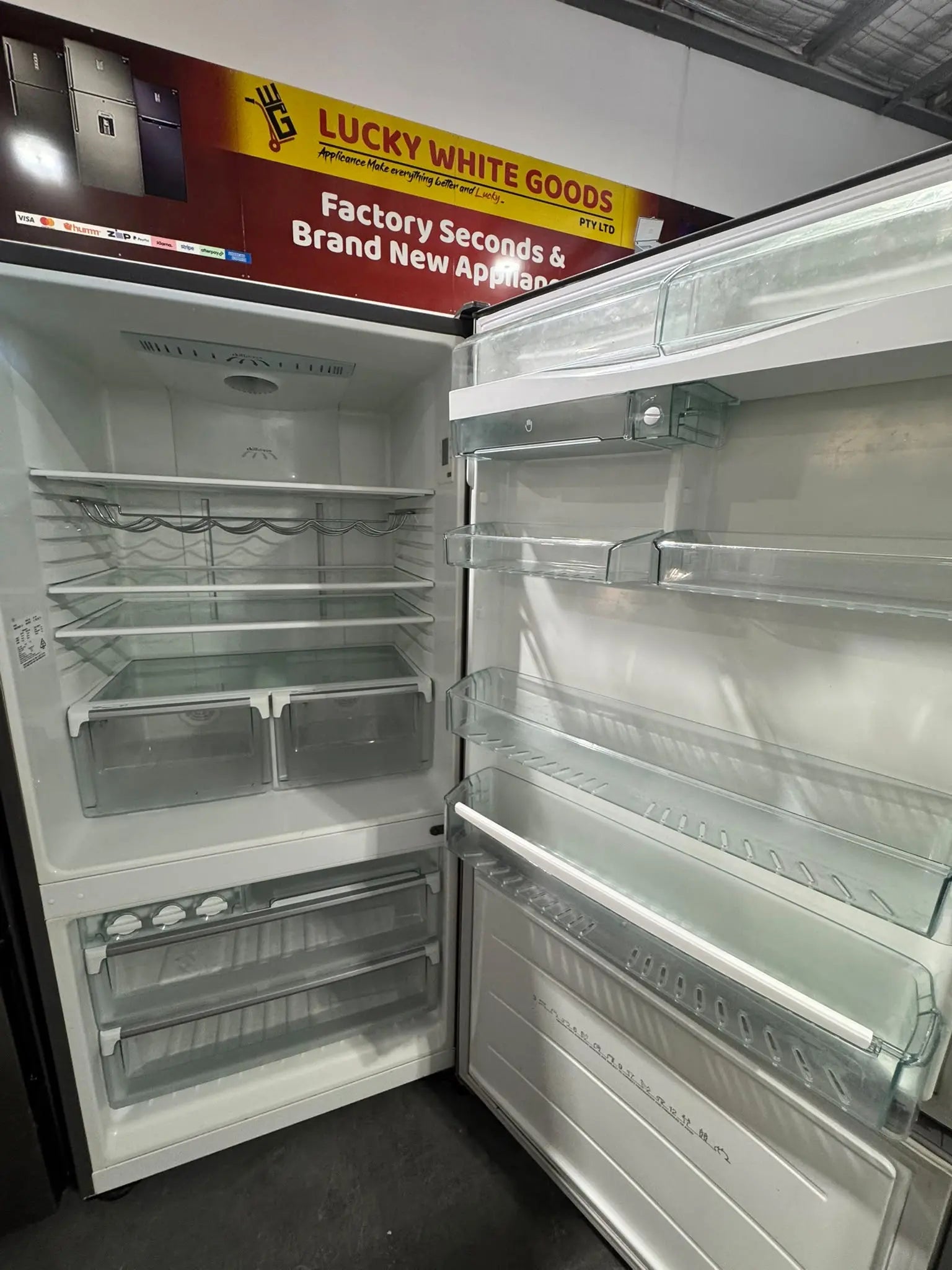 Refurbished Electrolux 510L Bottom Mount Fridge Freezer | PERTH
