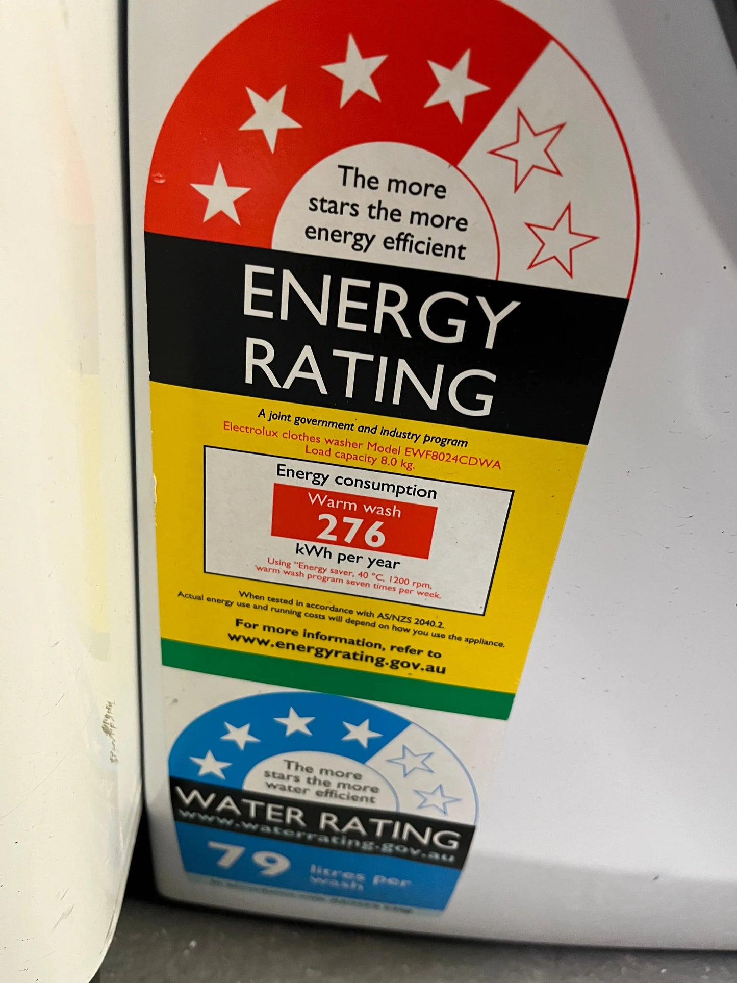 Refurbished Electrolux 7 kgs washing machine | ALEXANDRIA